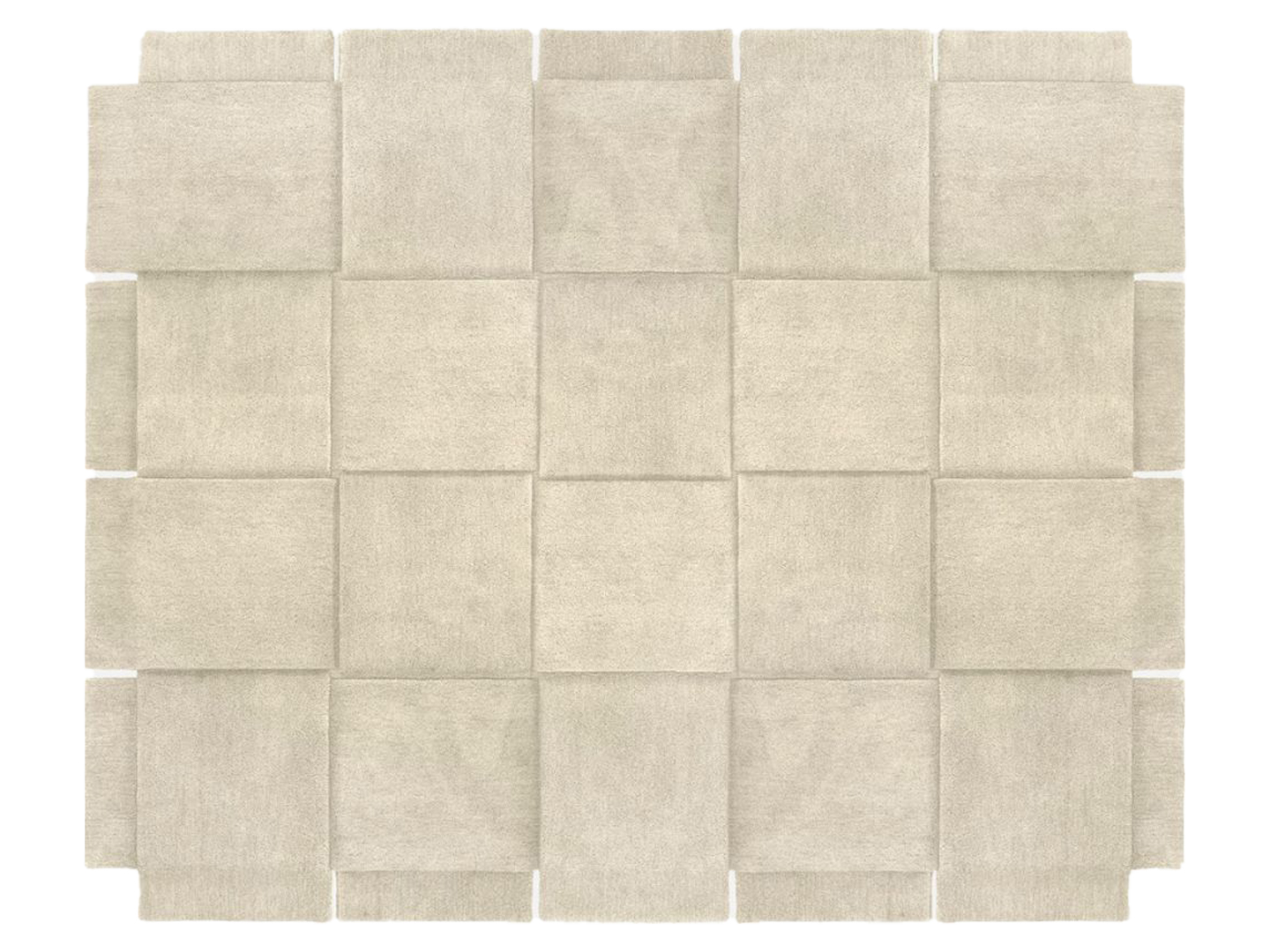 Basket Ullmatta Beige 245x300