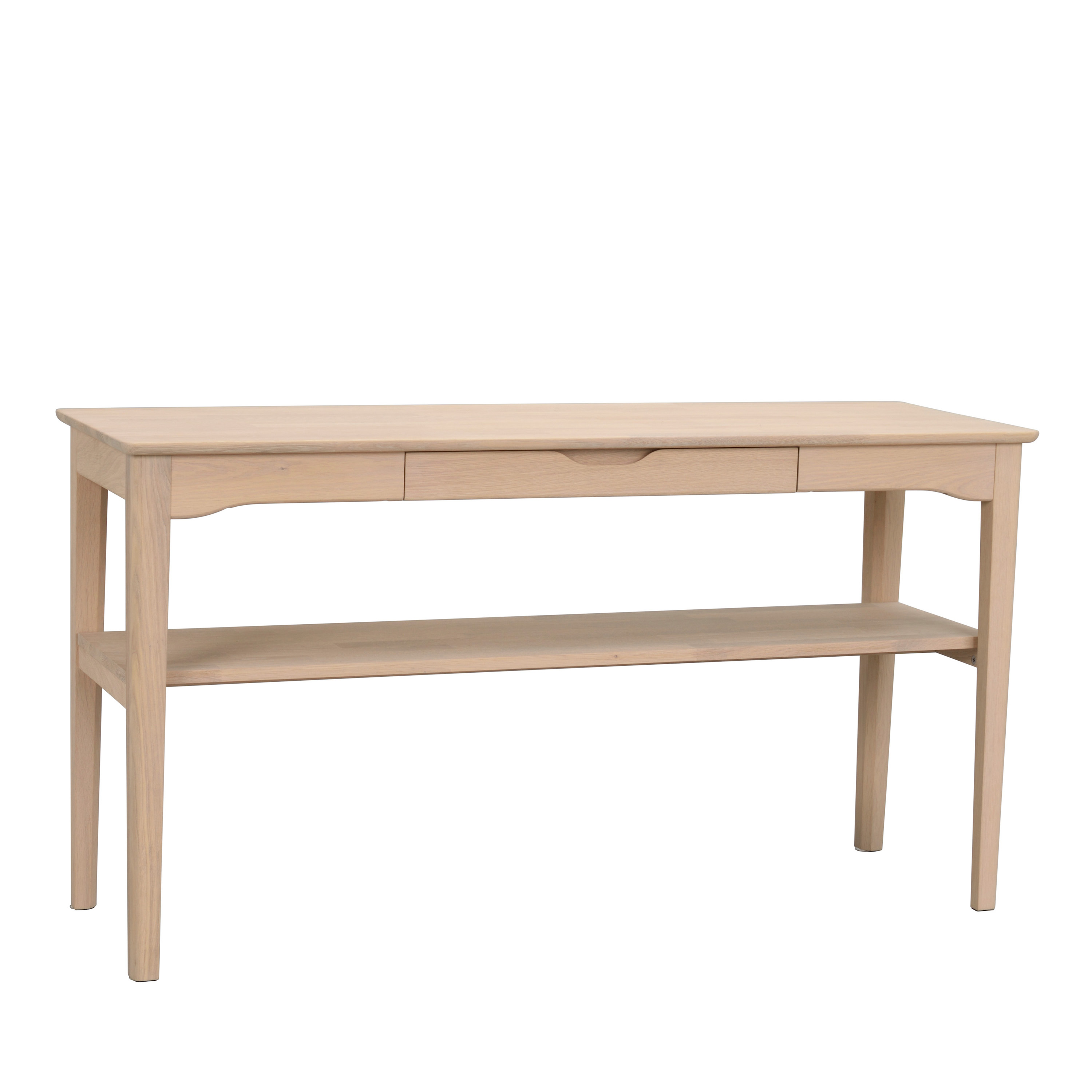 Markham Konsolentisch Weißpigmentiert 140cm