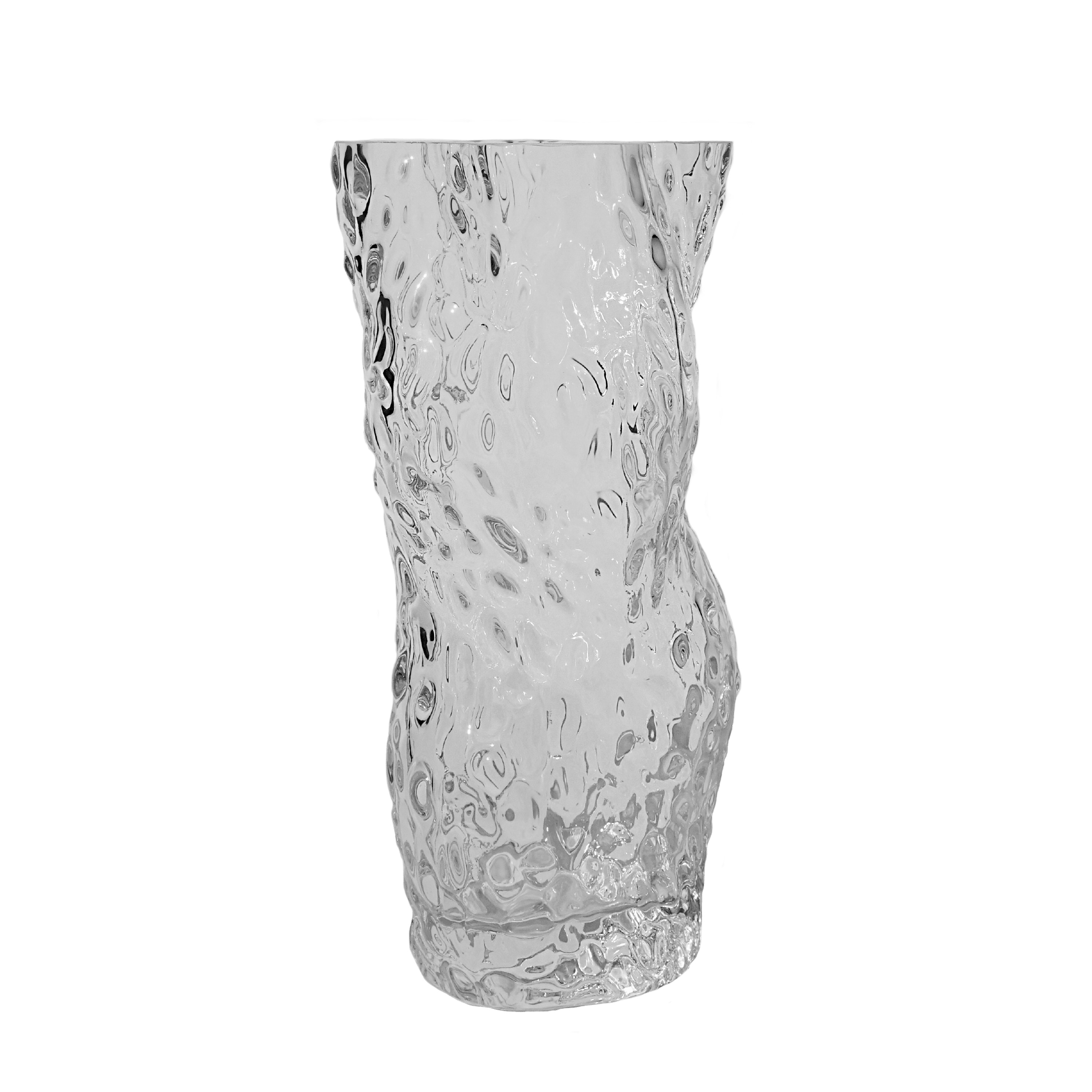 Hein Studio - Ostrea Rock Glass Vas Clear 30cm - Klar