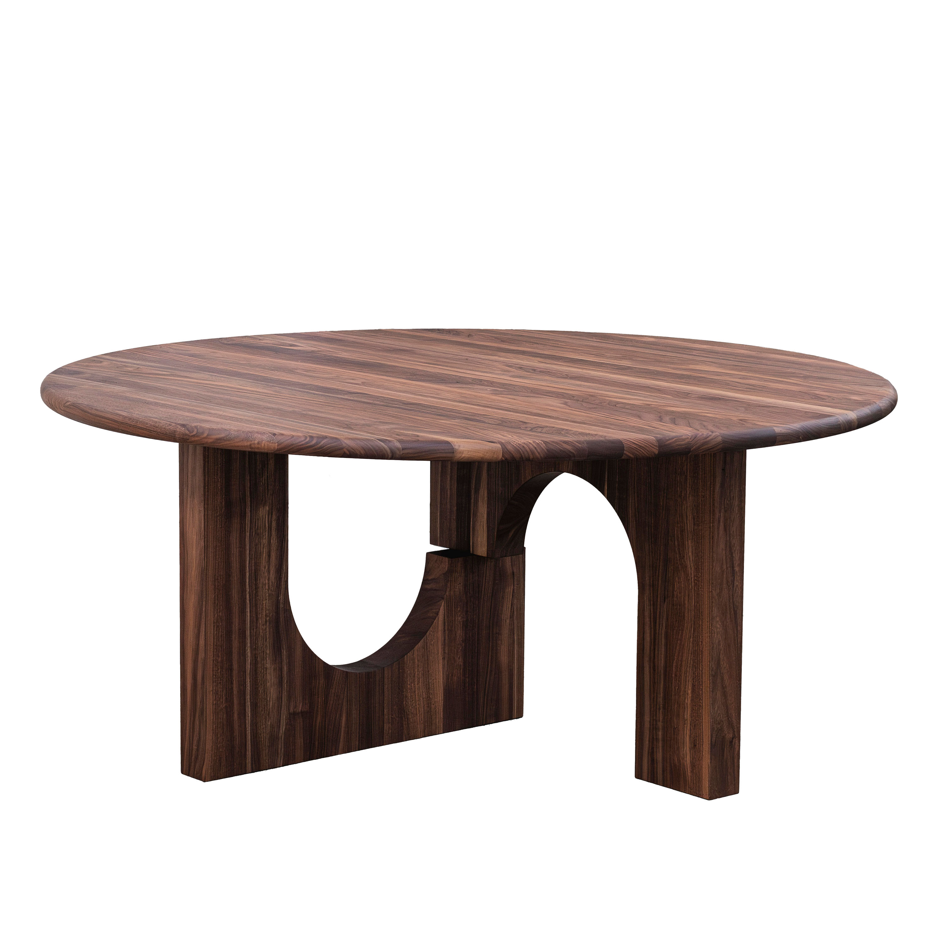 Sanders Matbord Walnut Ø160