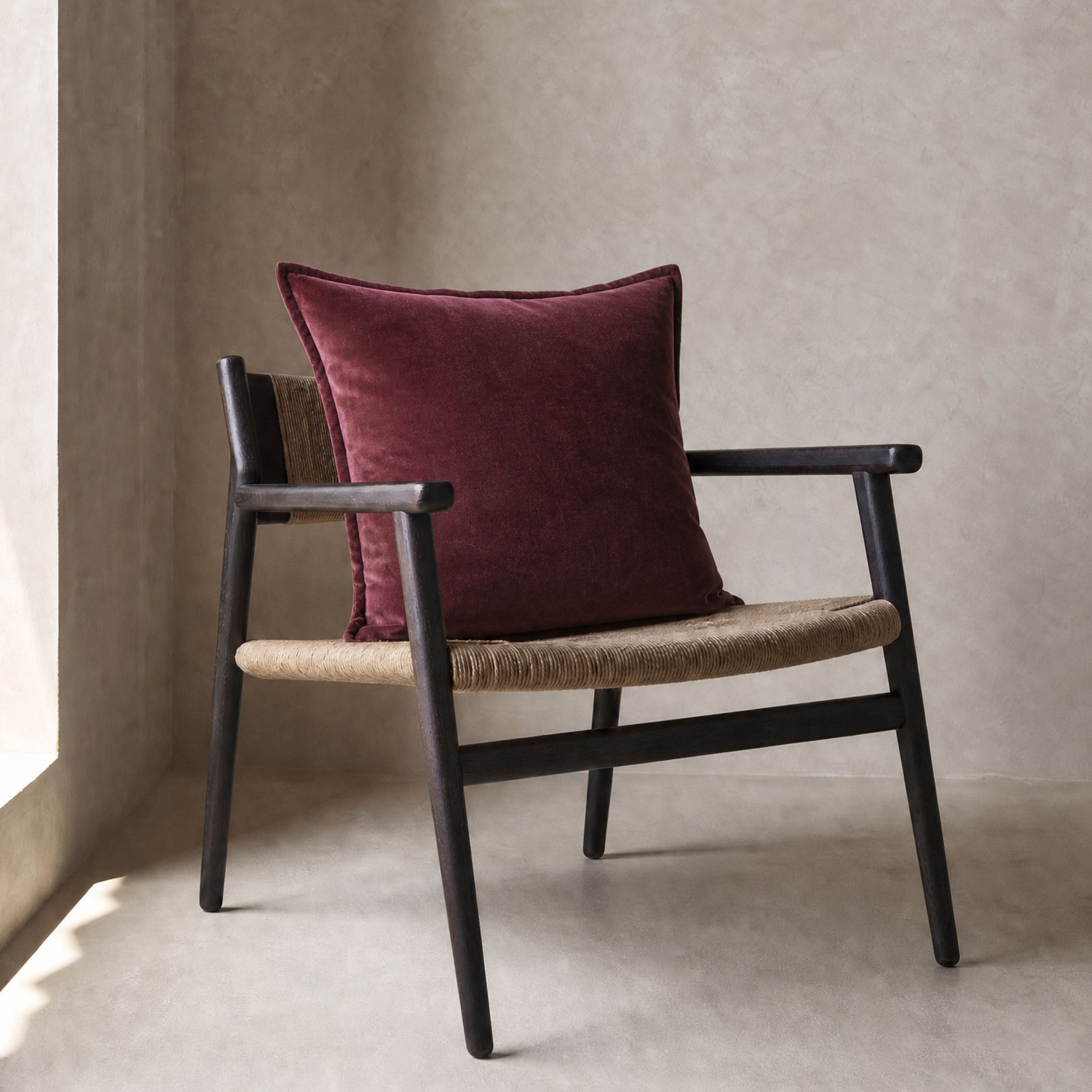 Classic Collection Classic Velvet Kuddfodral Burgundy 50x50