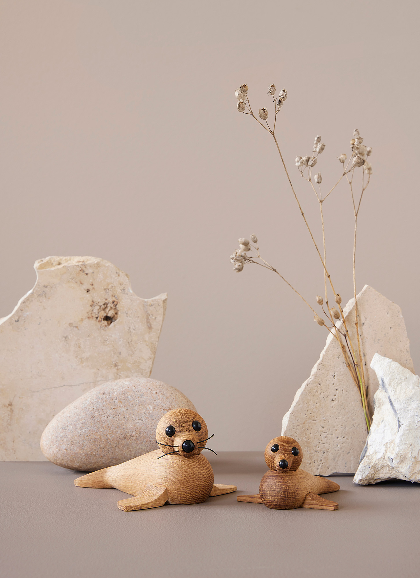 Spring Copenhagen Baby Siegel Dekoration Eiche 13cm