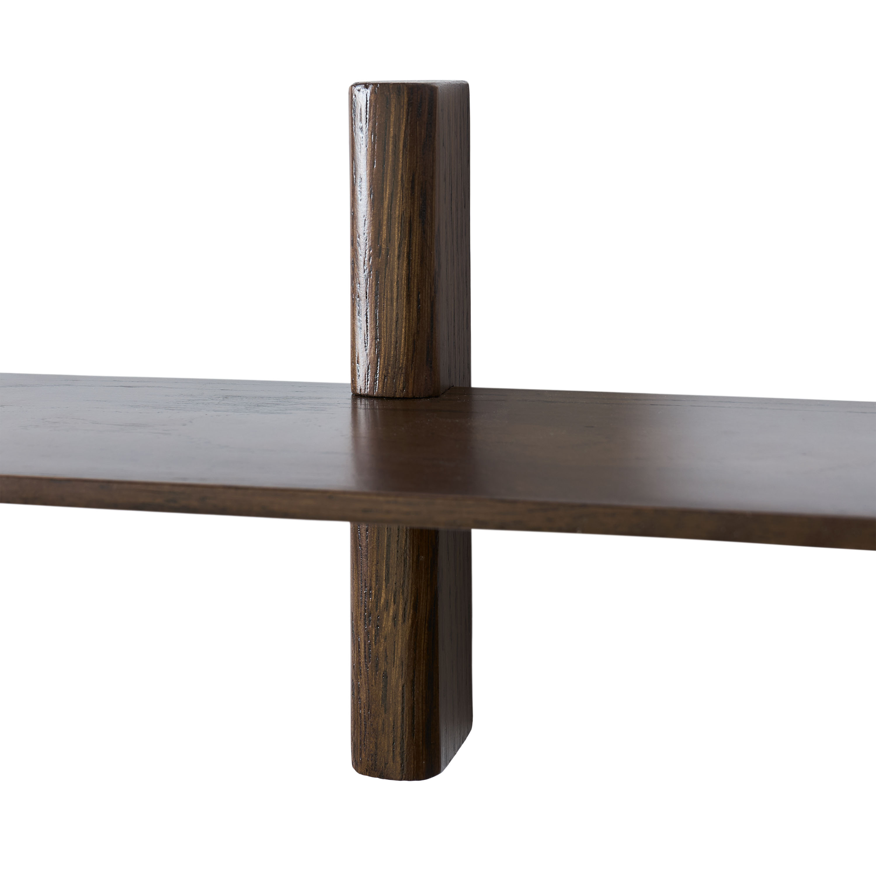 Muubs Noir Single Vägghylla Dark Stained Small