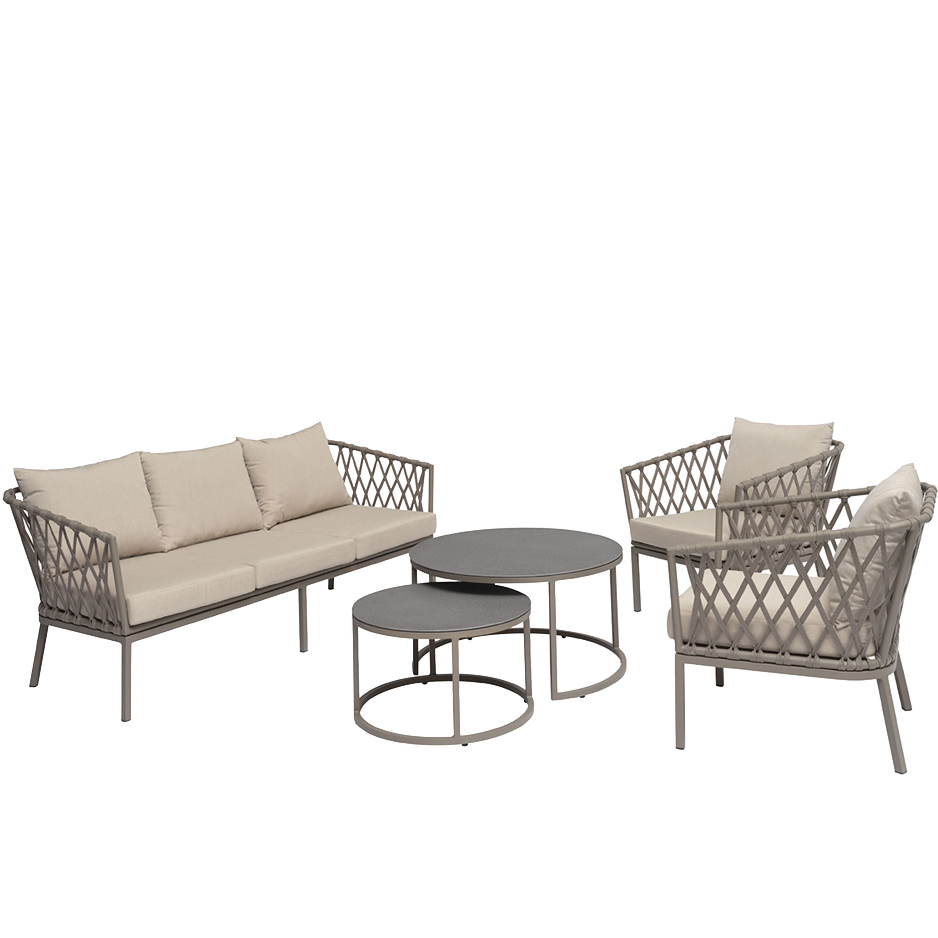 Village Loungegruppe Beige