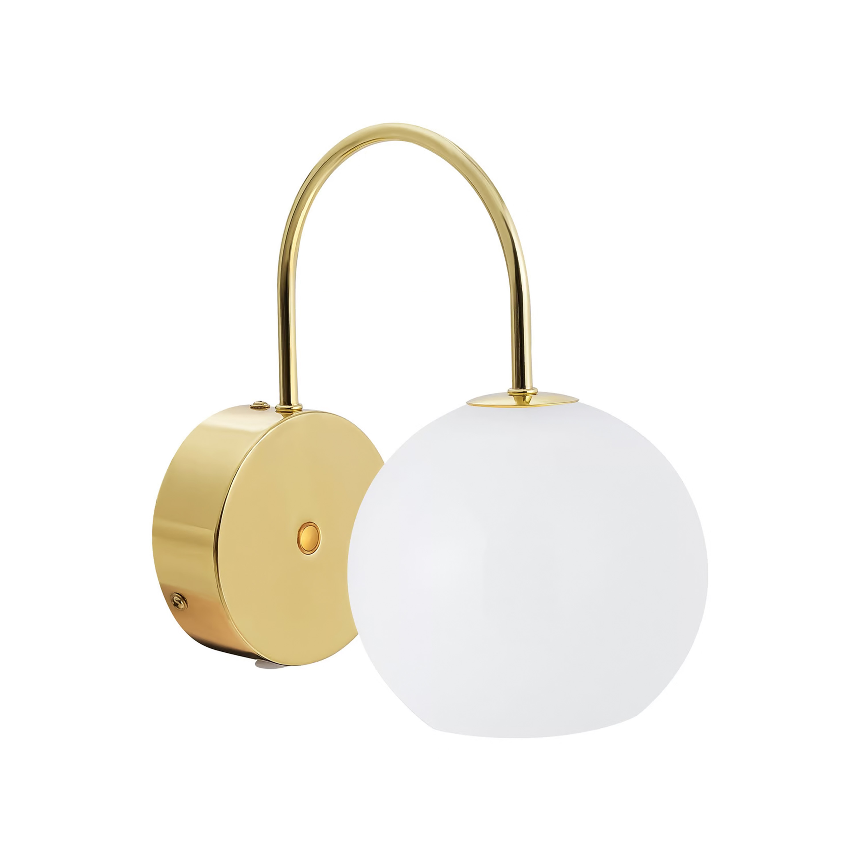 Franca Vägglampa Mässing