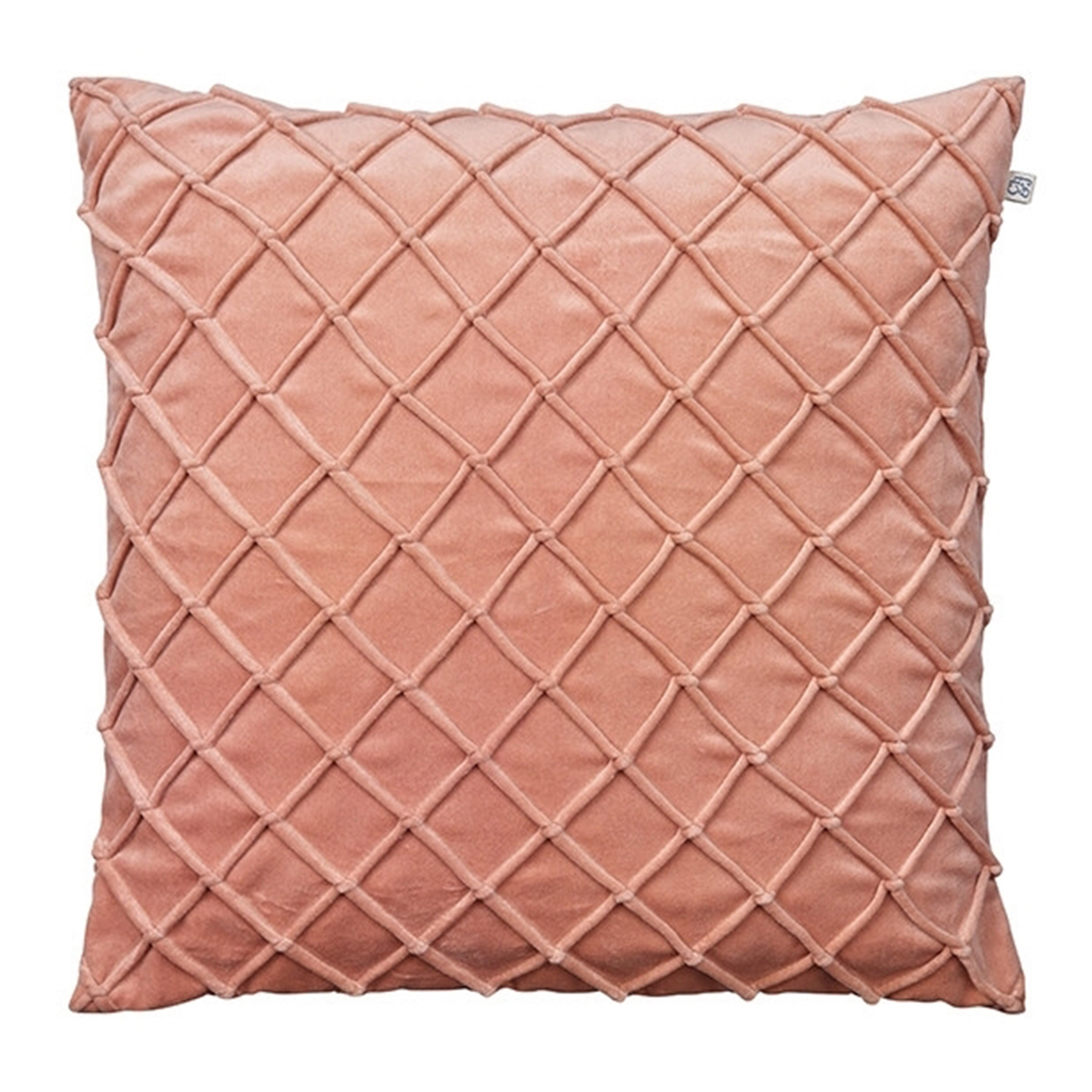 Deva Kissenbezug Samt Rose 50x50