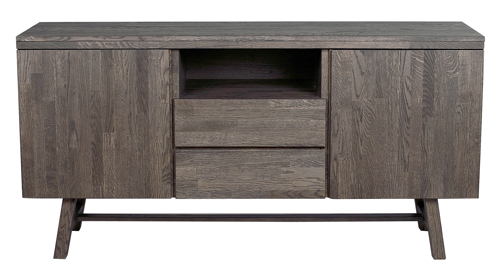 Rowico Home Brooklyn Sideboard Mörkbrun Ek