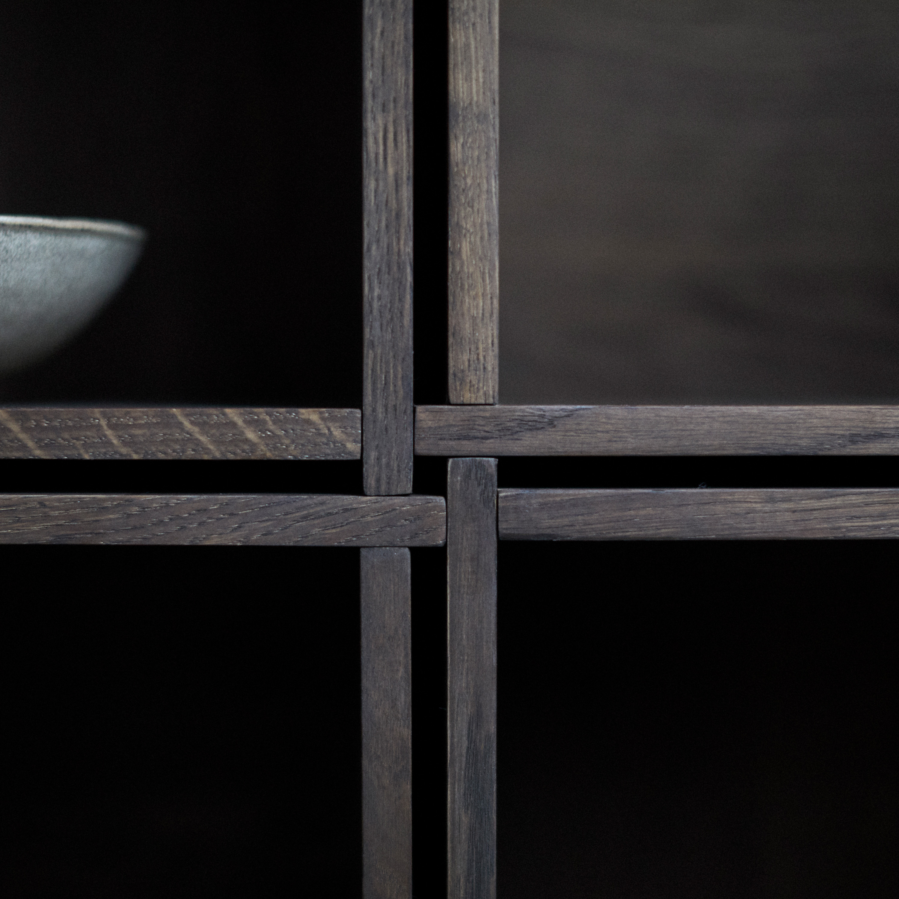 Muubs Blocks Vägghylla Smoked Oak 44x30