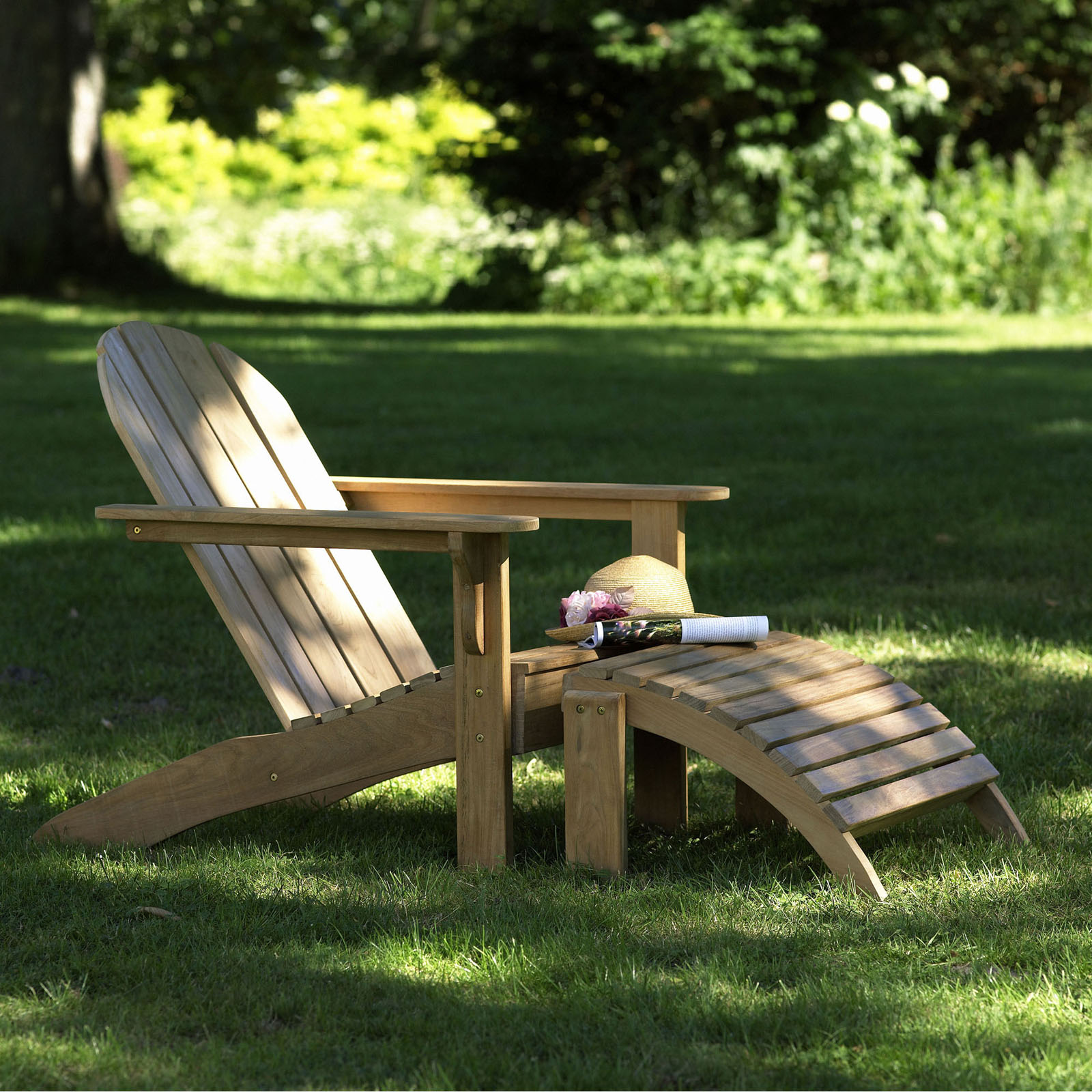 Cinas Adirondack loungestol Teak