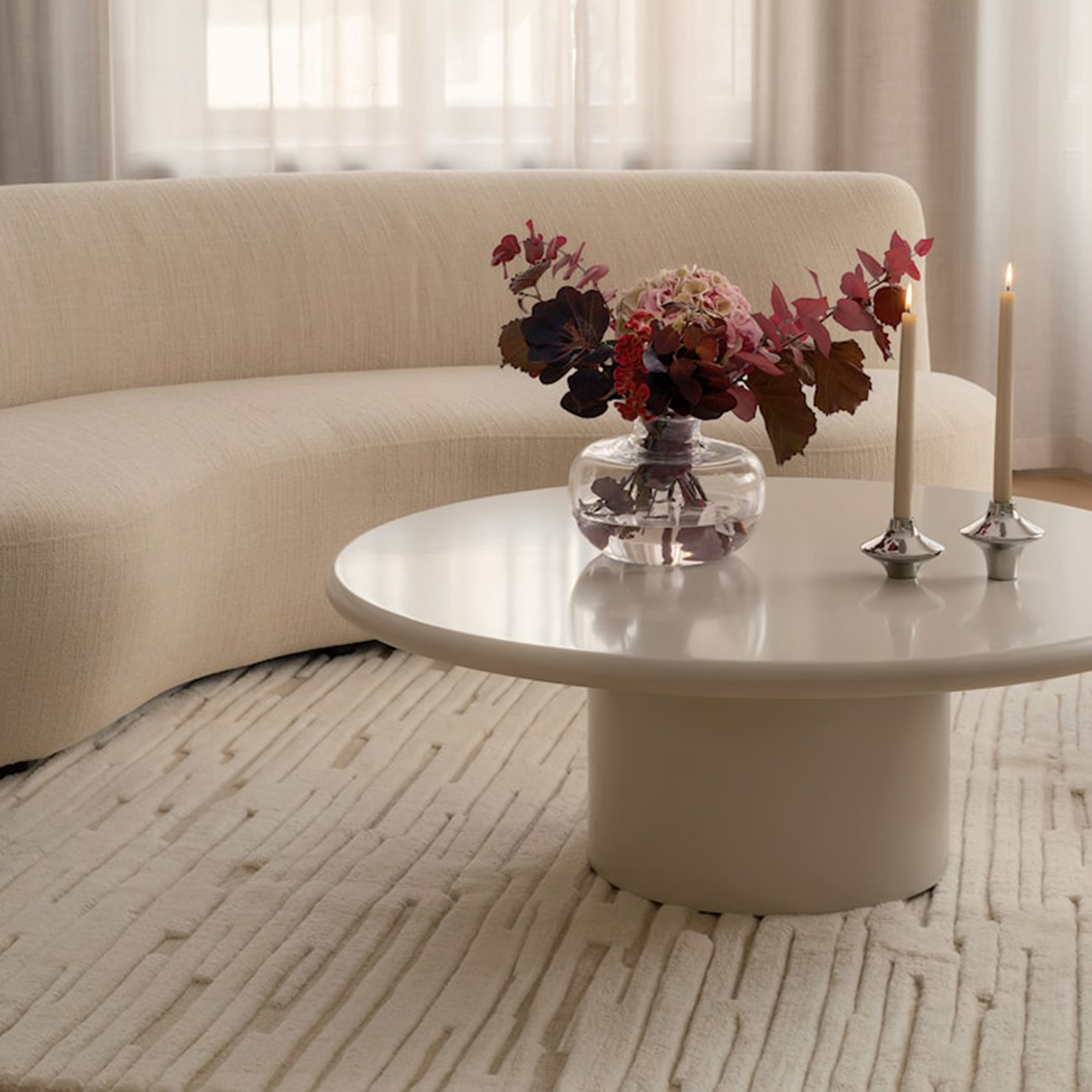 Sleepo Collection Isla Coffee Table Sand 110cm