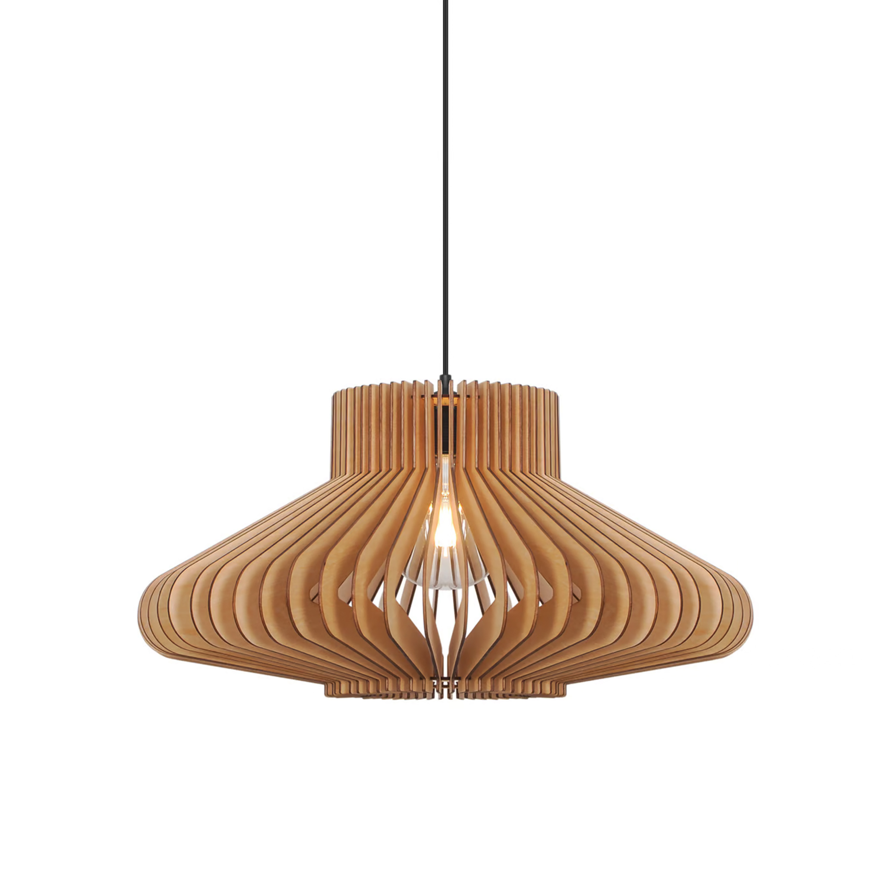 Nordlux - Manago Pendelleuchte Natur Ø50 - Beige - Deckenleuchten
