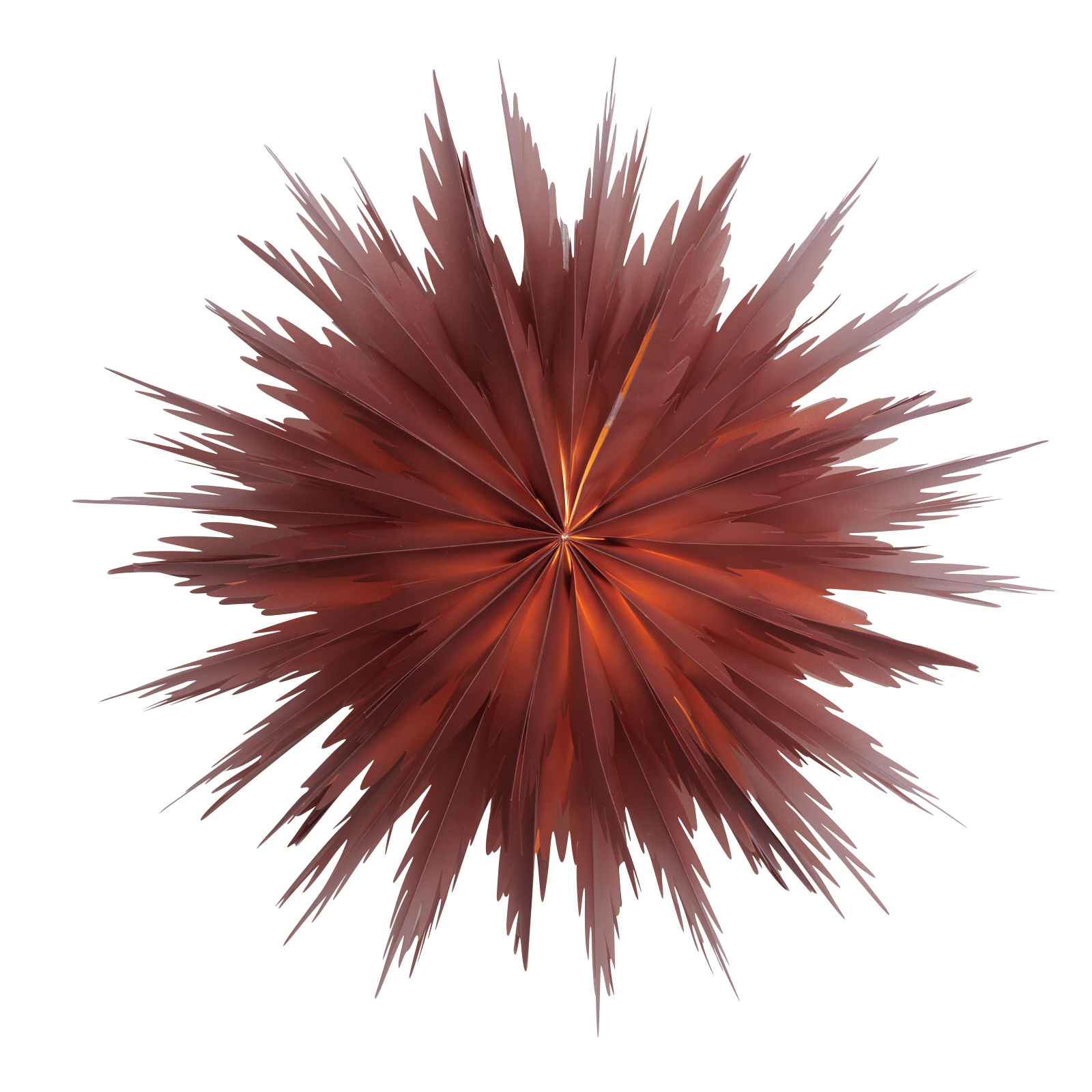 Watt &amp; Veke Liz Joulutähti Red Orchre 50cm