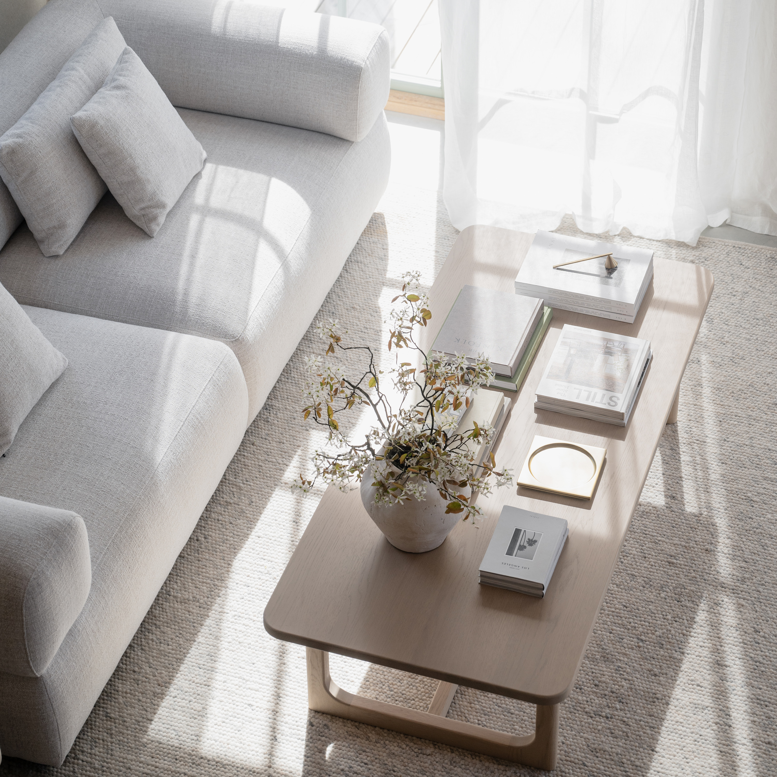 Rowico Home Driscoll Soffbord Vitpigmenterad Ek 160x70