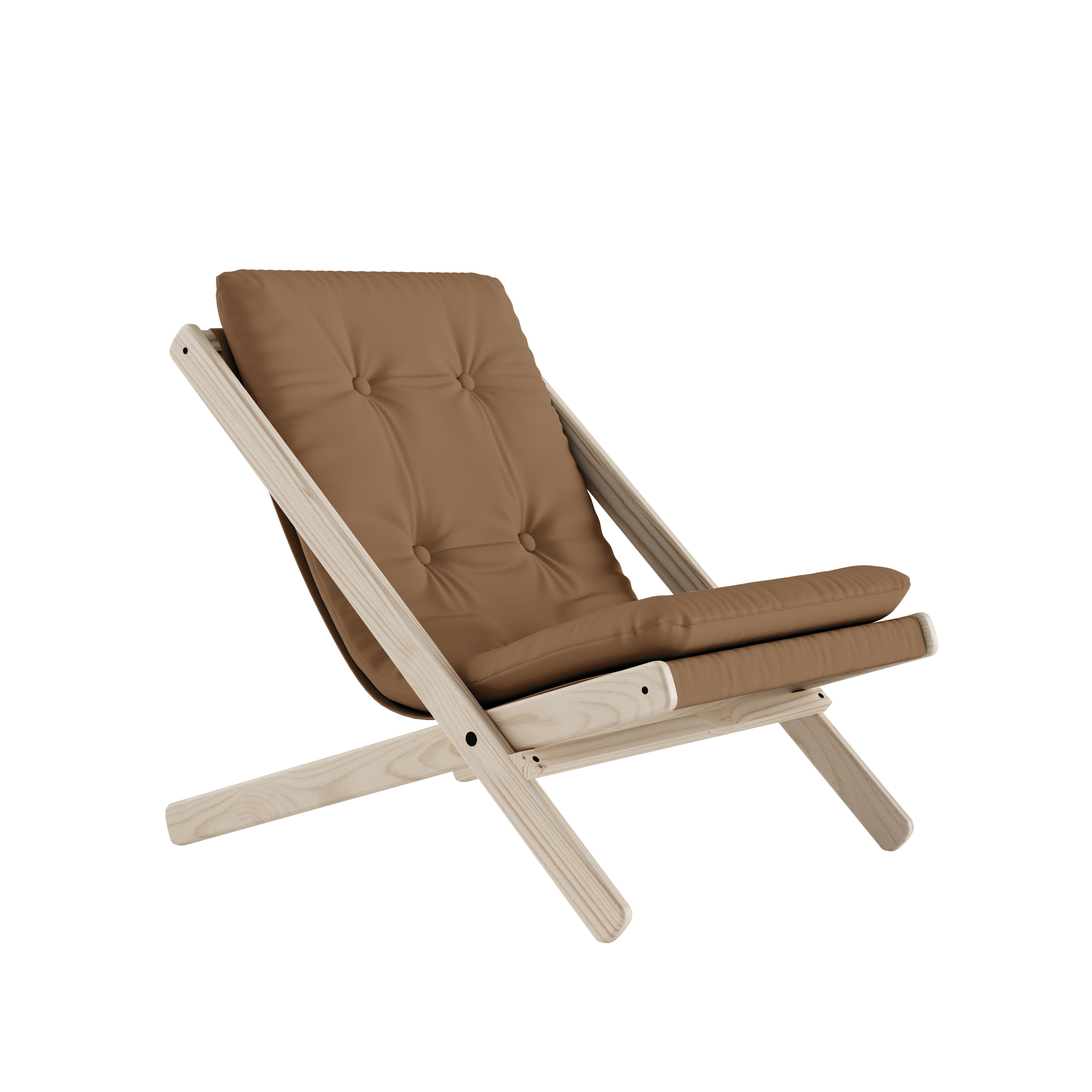 Boogie Loungestol Natur/Mocca