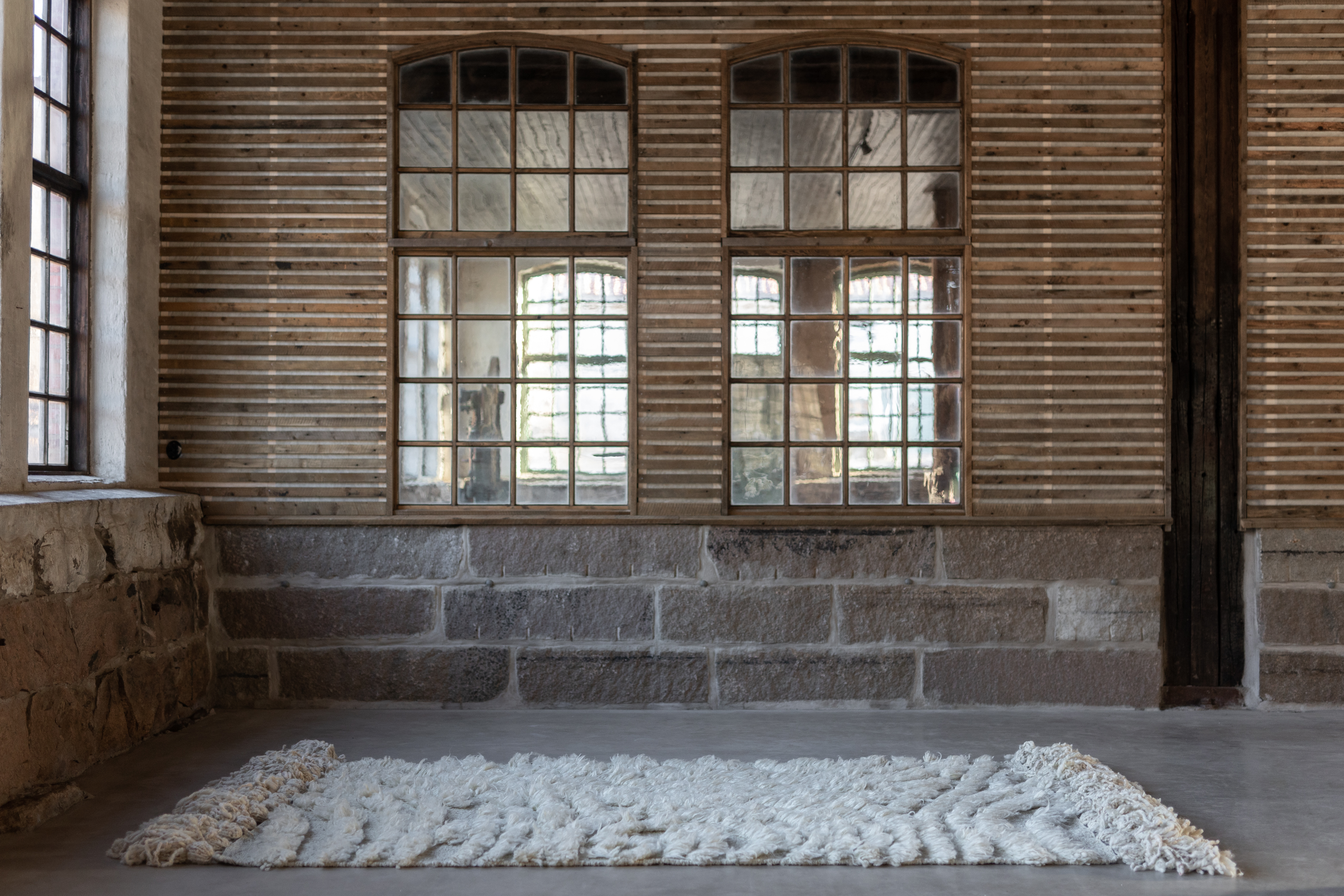 Jakobsdals Bonnie Wollteppich Offwhite 200x300 cm