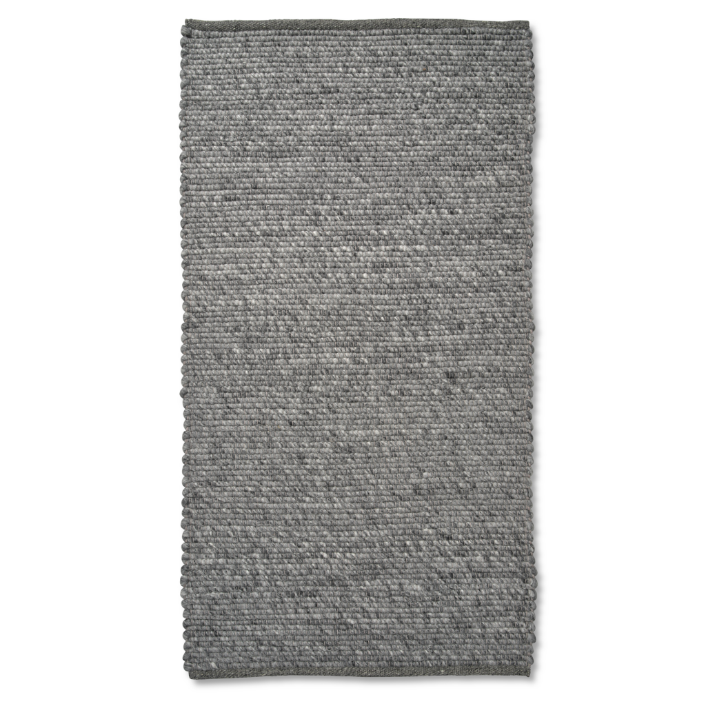 Classic Collection - Merino käytävämatto Graniitti 80 x 250 Harmaa - Ull - Nyzeeländsk ullblandning - Käytävämatot