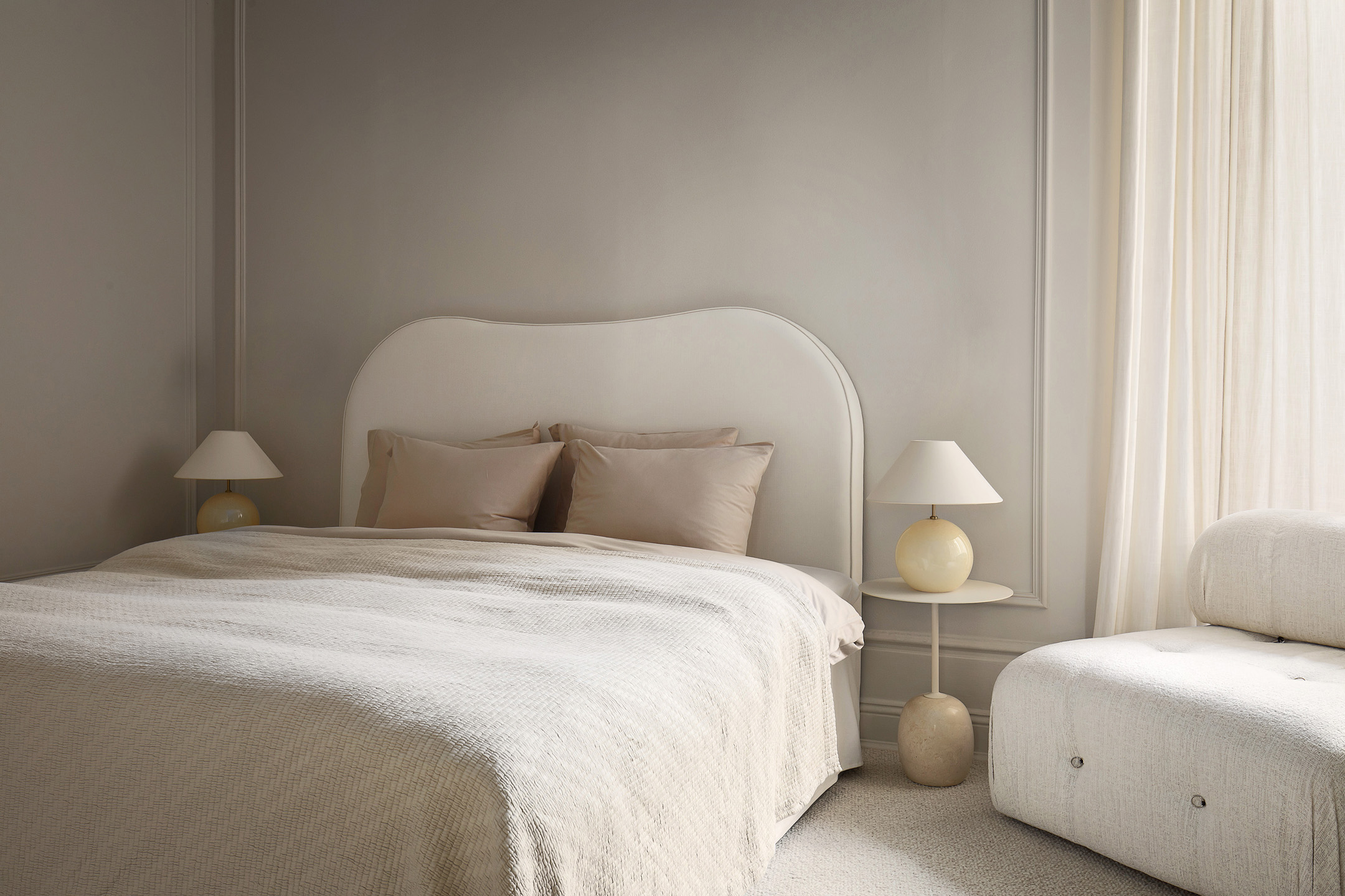 Sleepo Collection Lola Sänggavel Vit 180cm