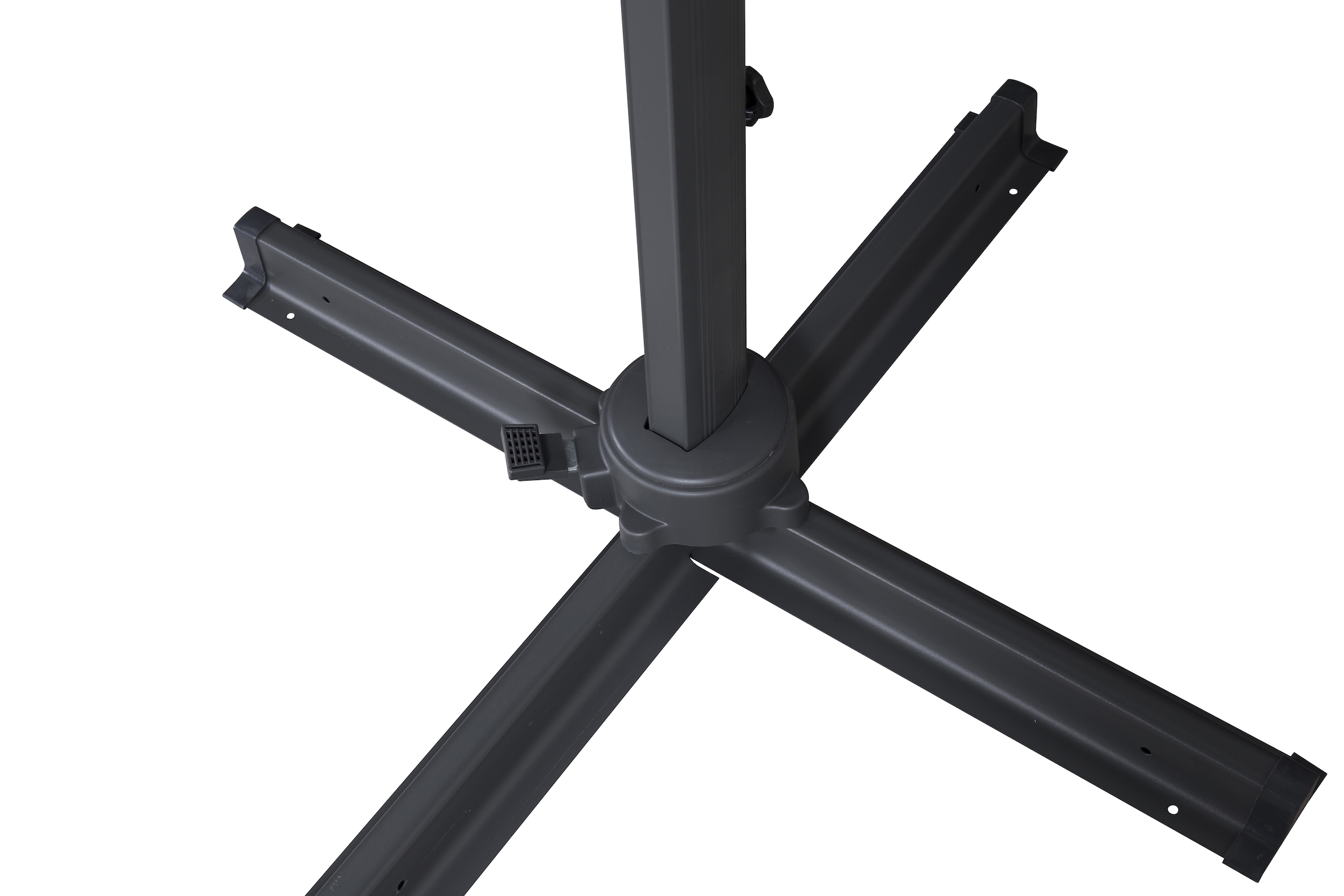 Venture Home Leeds Hängparasoll Svart 350cm