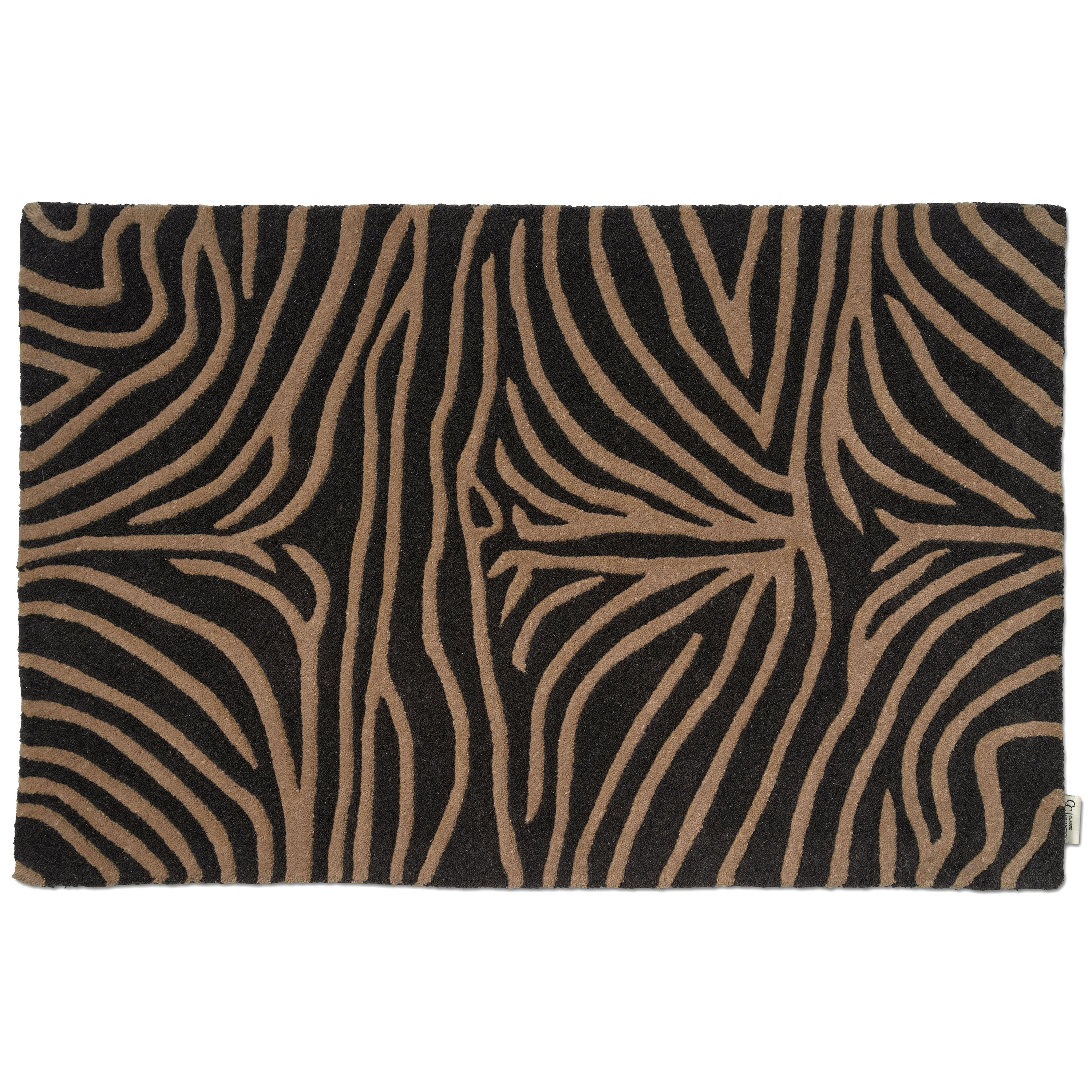 Zebra Fußmatte Anthrazit 60x90