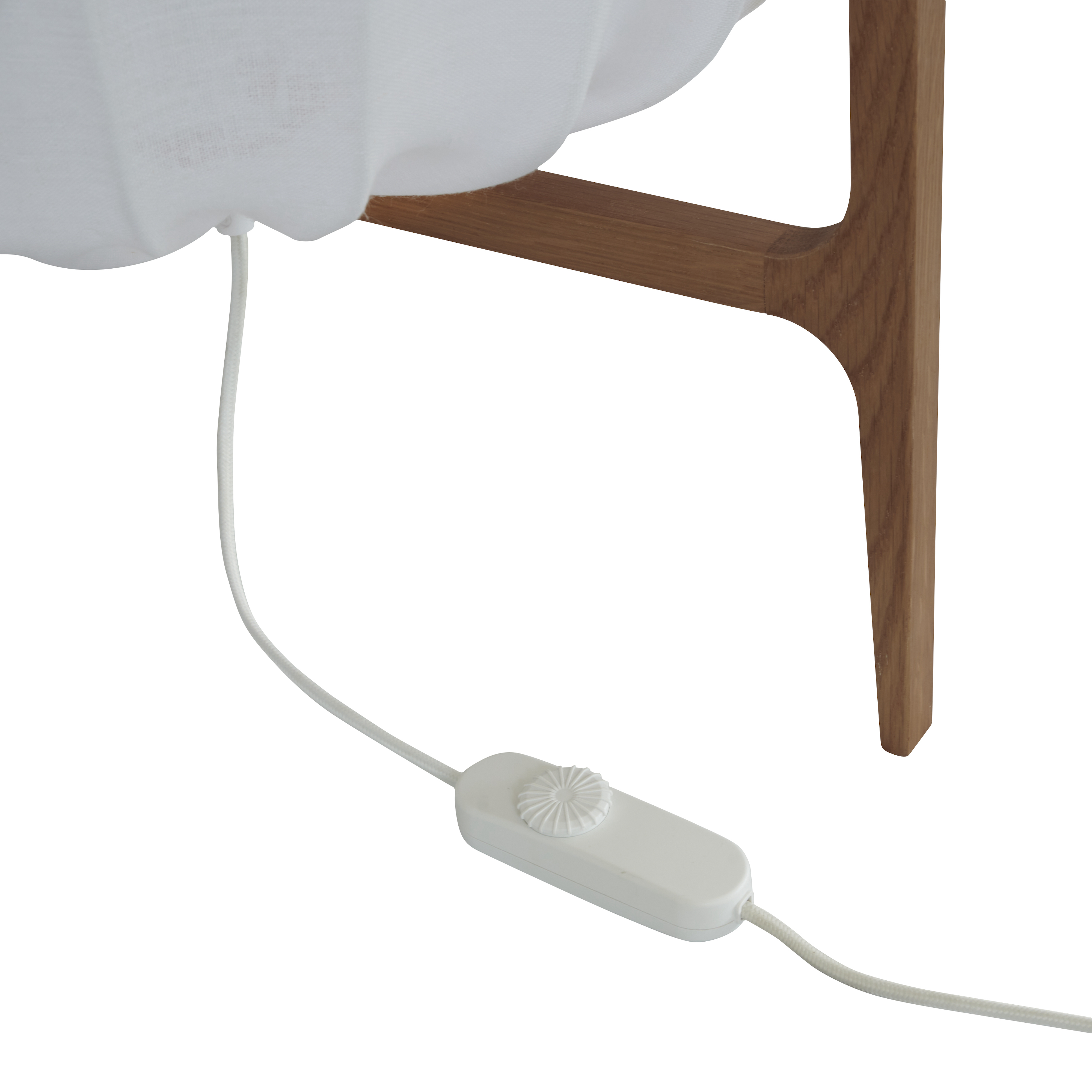 Watt &amp; Veke Prisma Golvlampa Oak/White 69cm