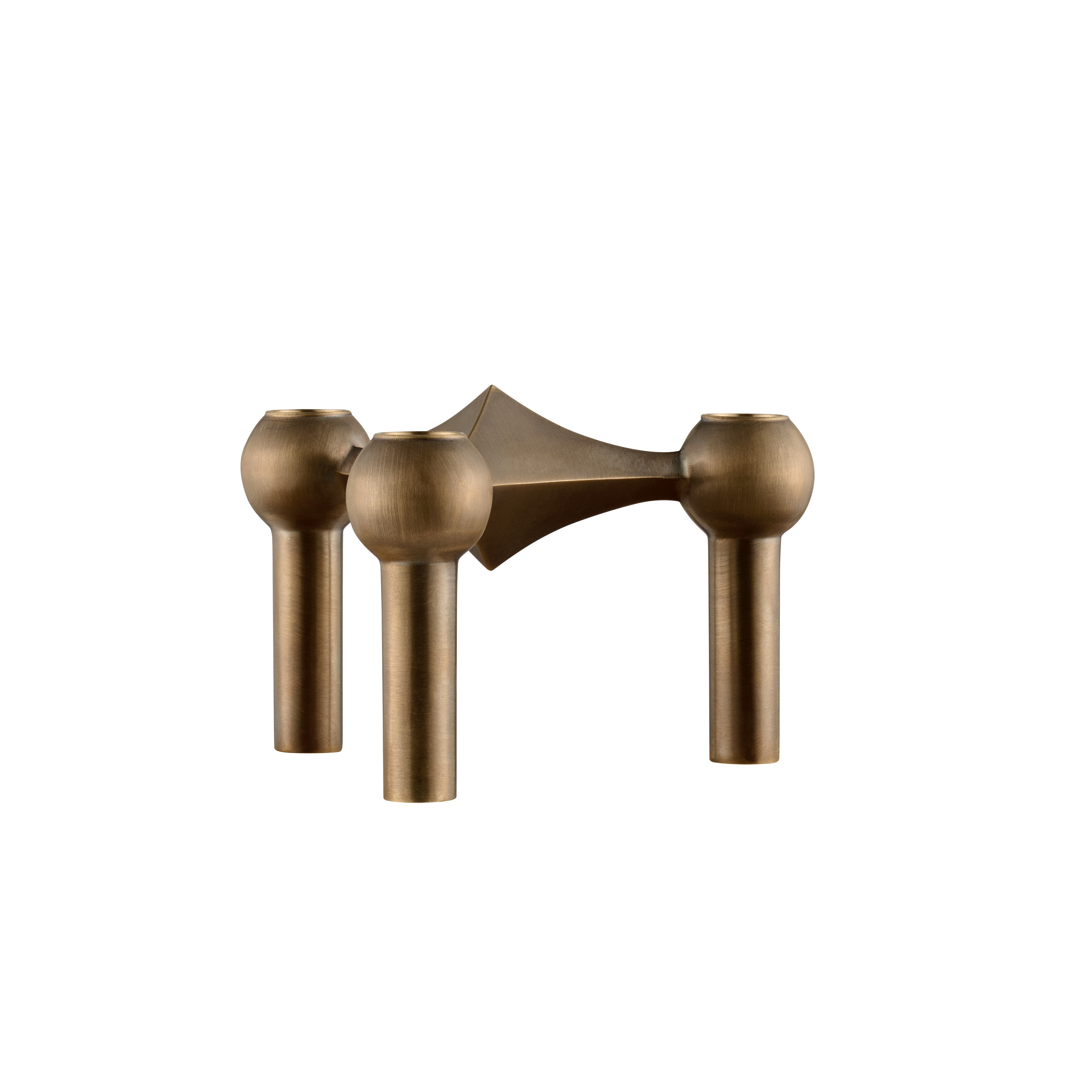 STOFF Nagel Ljusstake Bronzed Brass