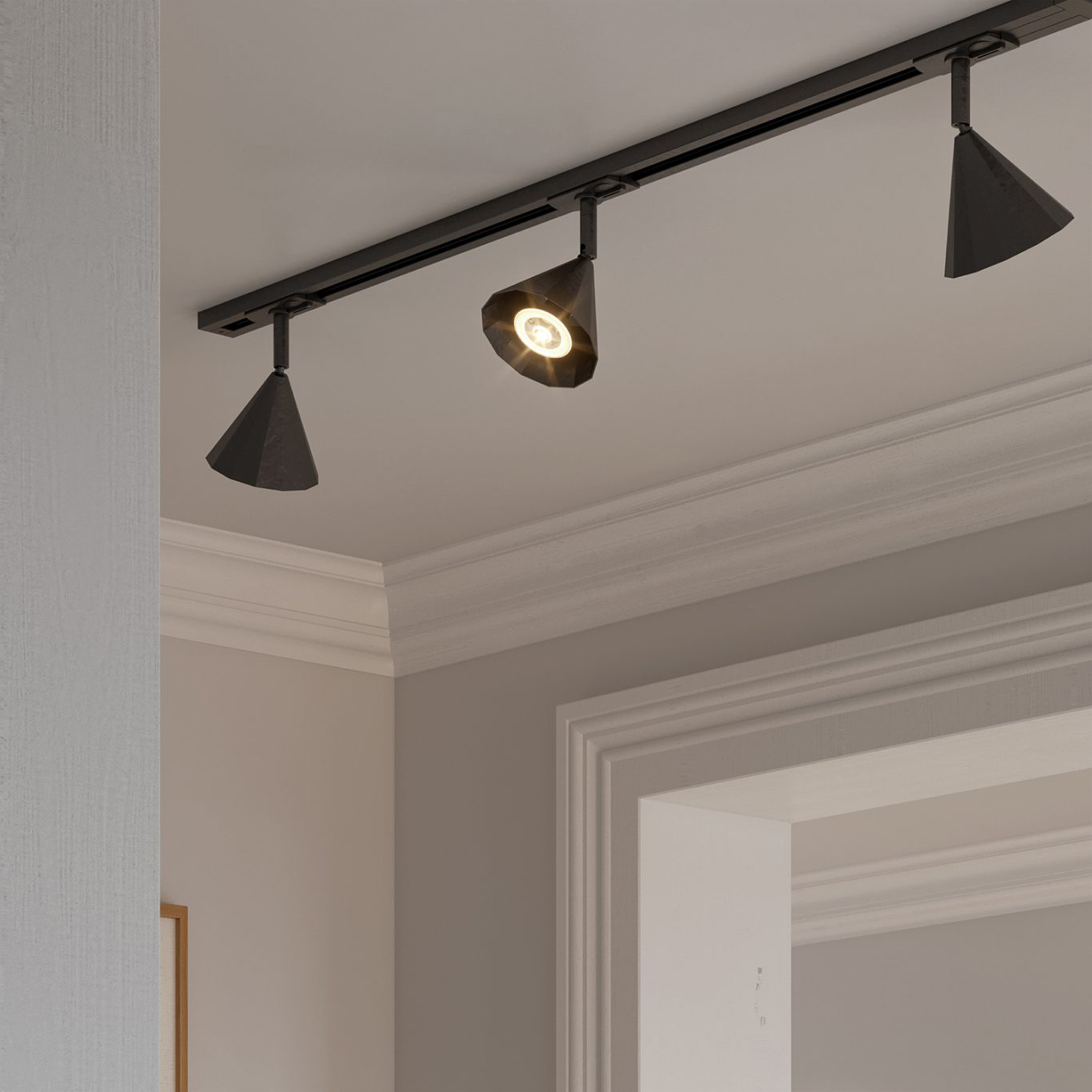 CO Bankeryd Rain 10 Spotlight Schwarz