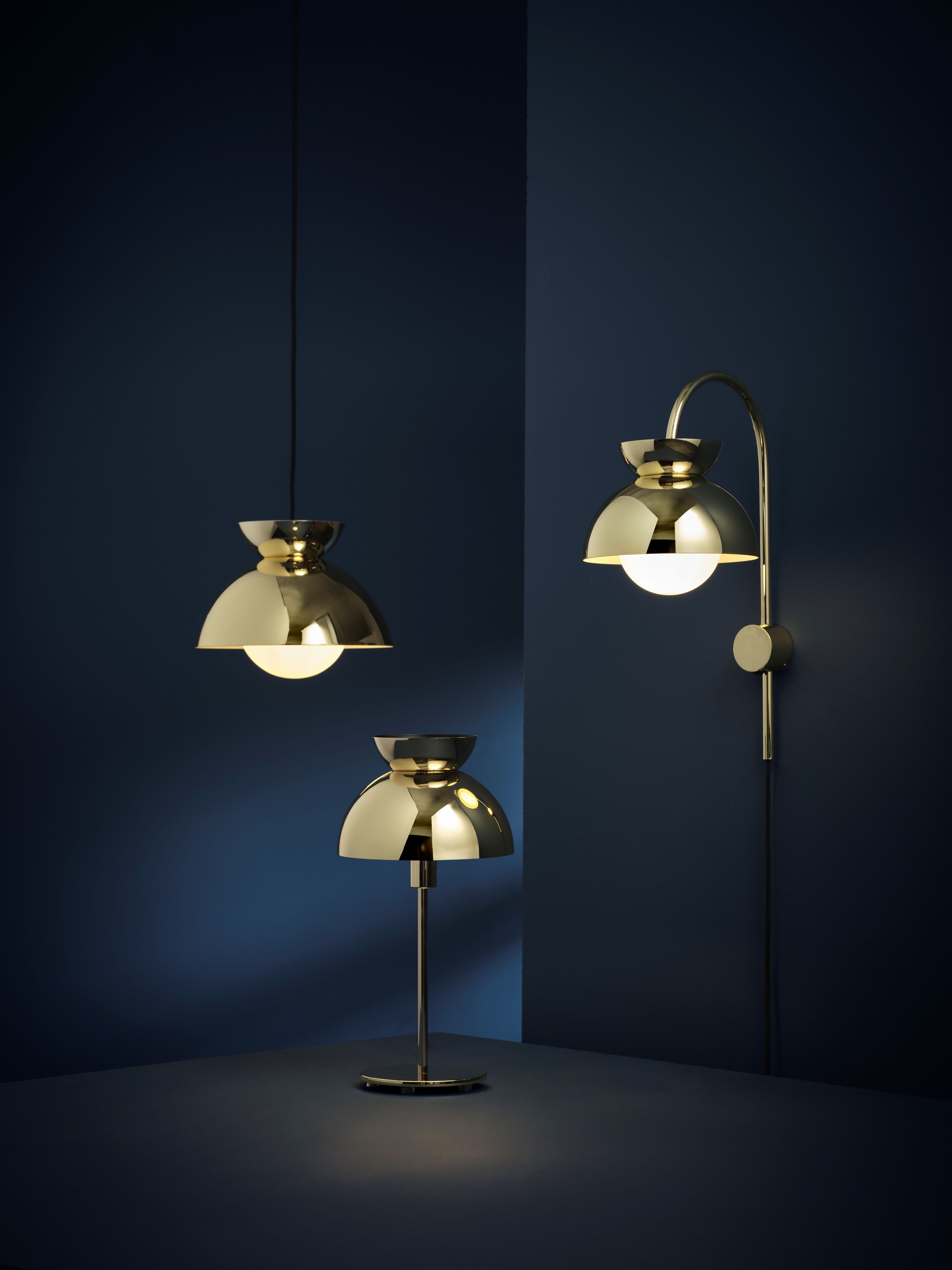 Frandsen Butterfly Wandleuchte Messing