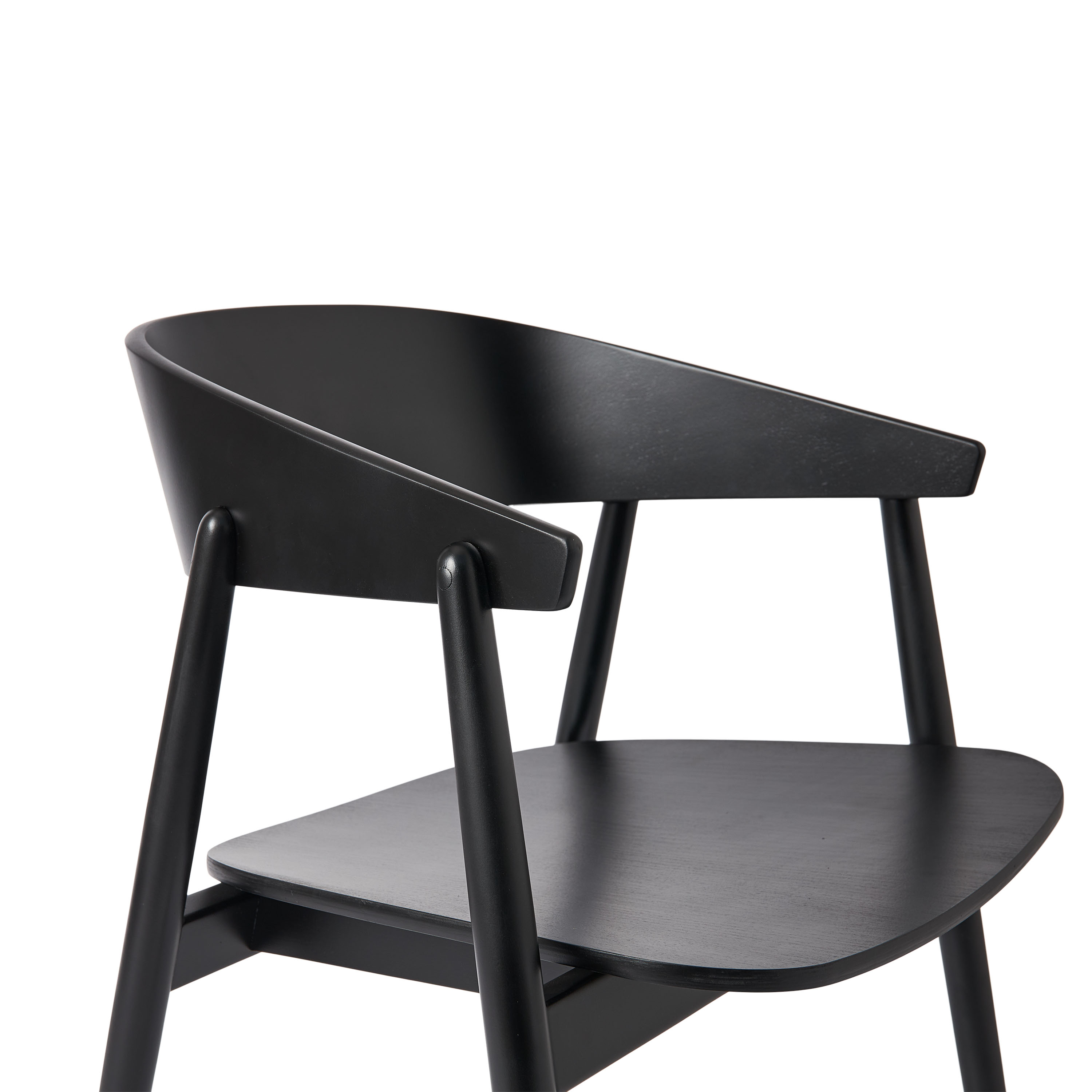 Andersen Furniture AC2 Armstol Svart Eik