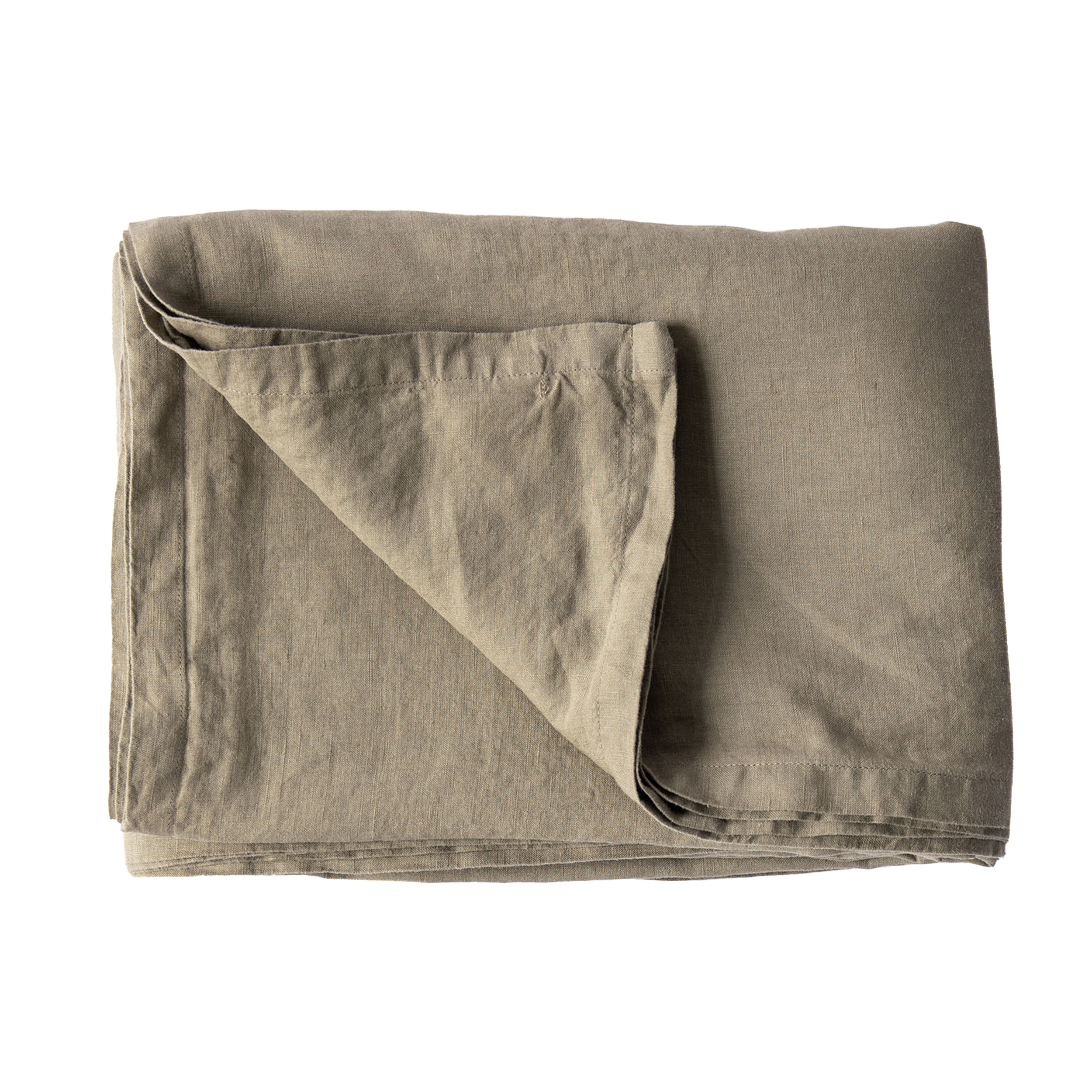 Tell me more - Duk Linsk Olive 145x330 - Grønn  - Duker