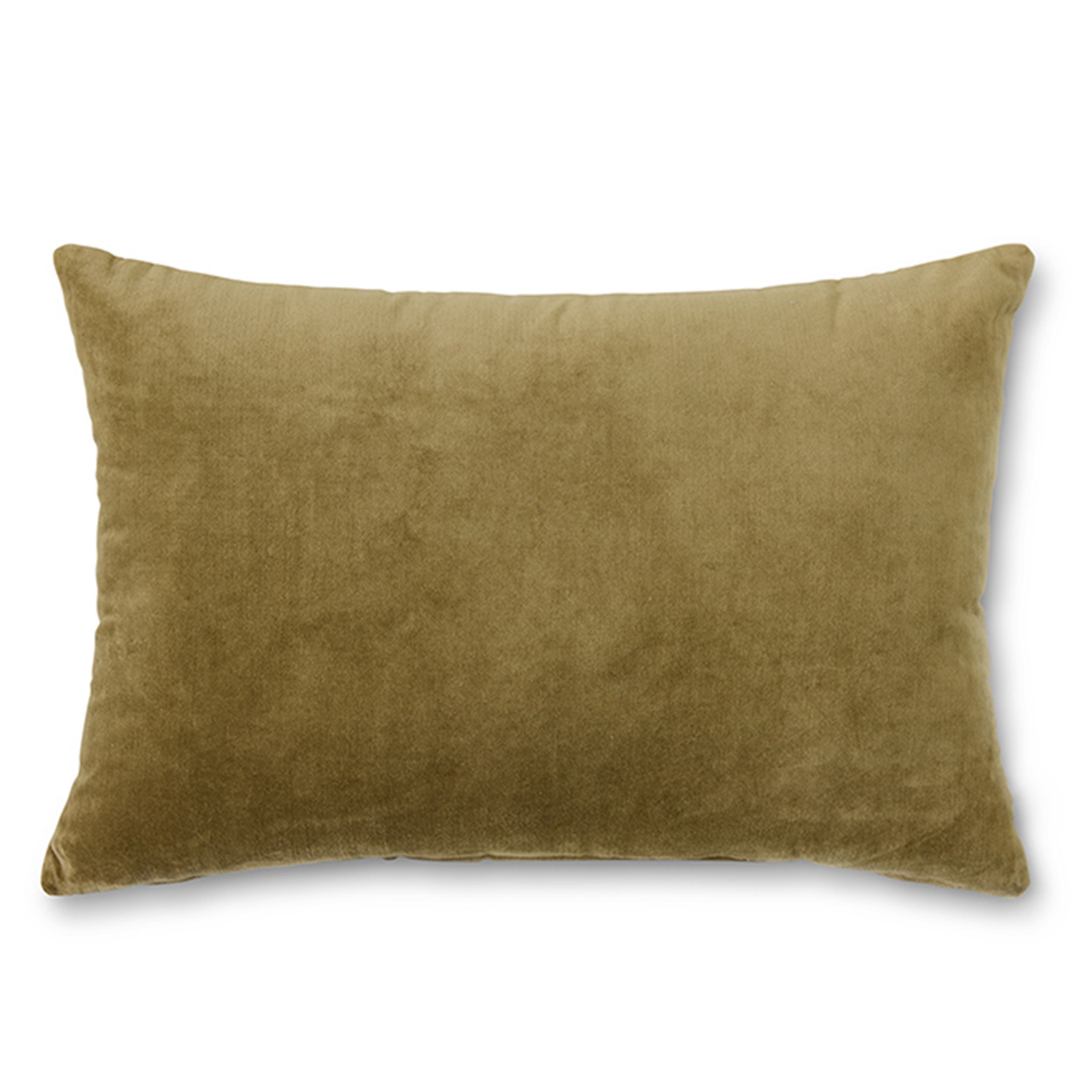 Velvet Prydnadskudde Army Green 60x40