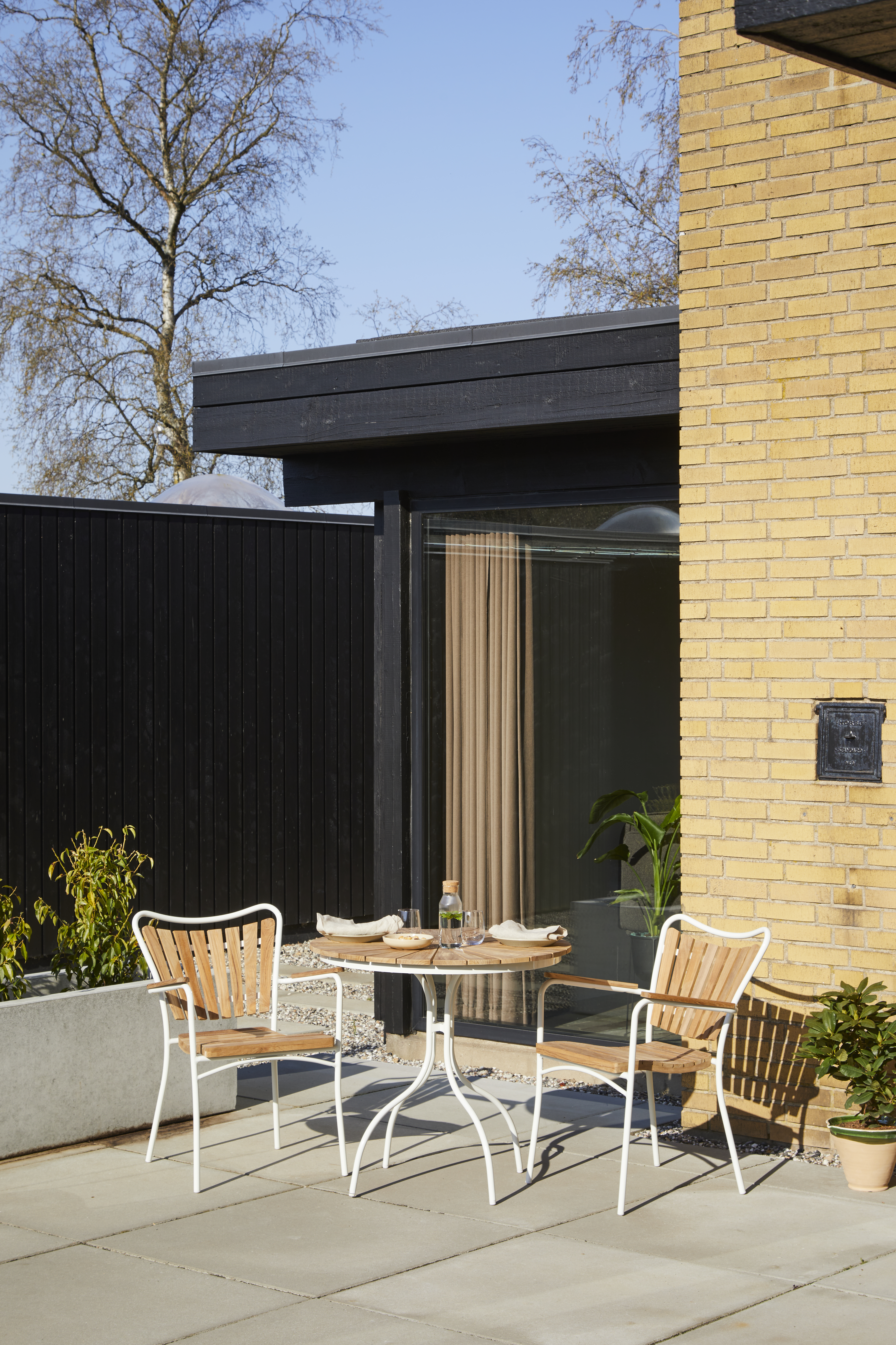 Cinas Ellen Kahvipöytä Valkoinen Ø80