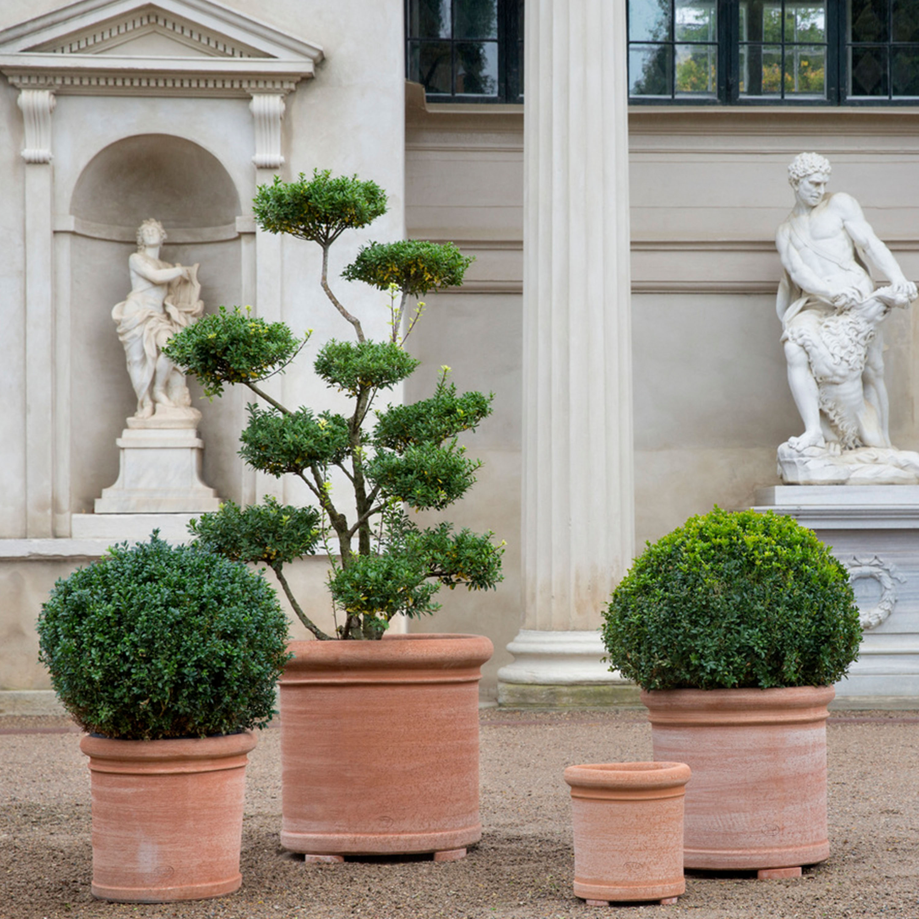 Bergs Potter Cilindro Topf Raw Rosa Terrakotta Ø62