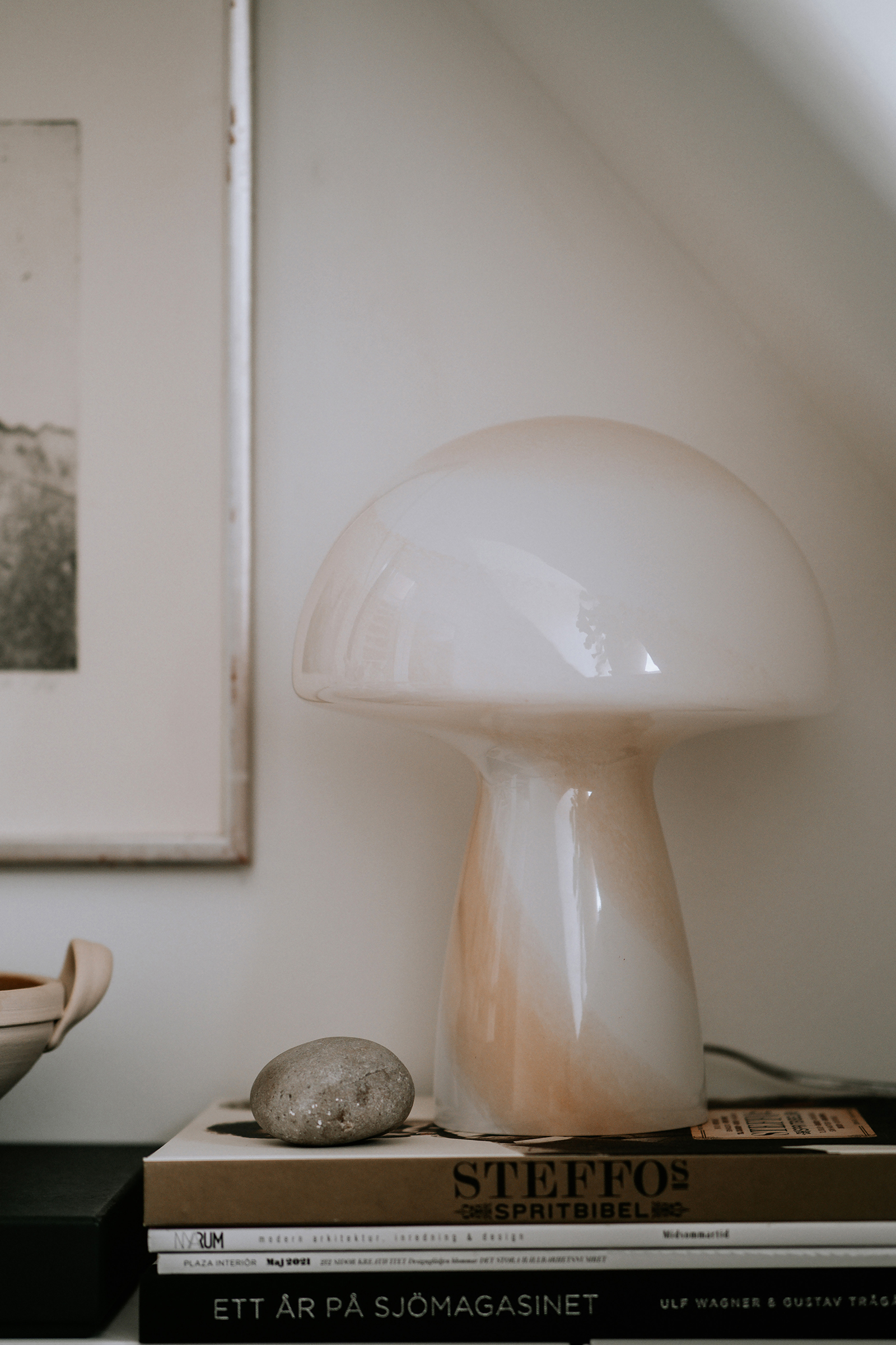 Globen Lighting Fungo 22 Bordslampa Beige