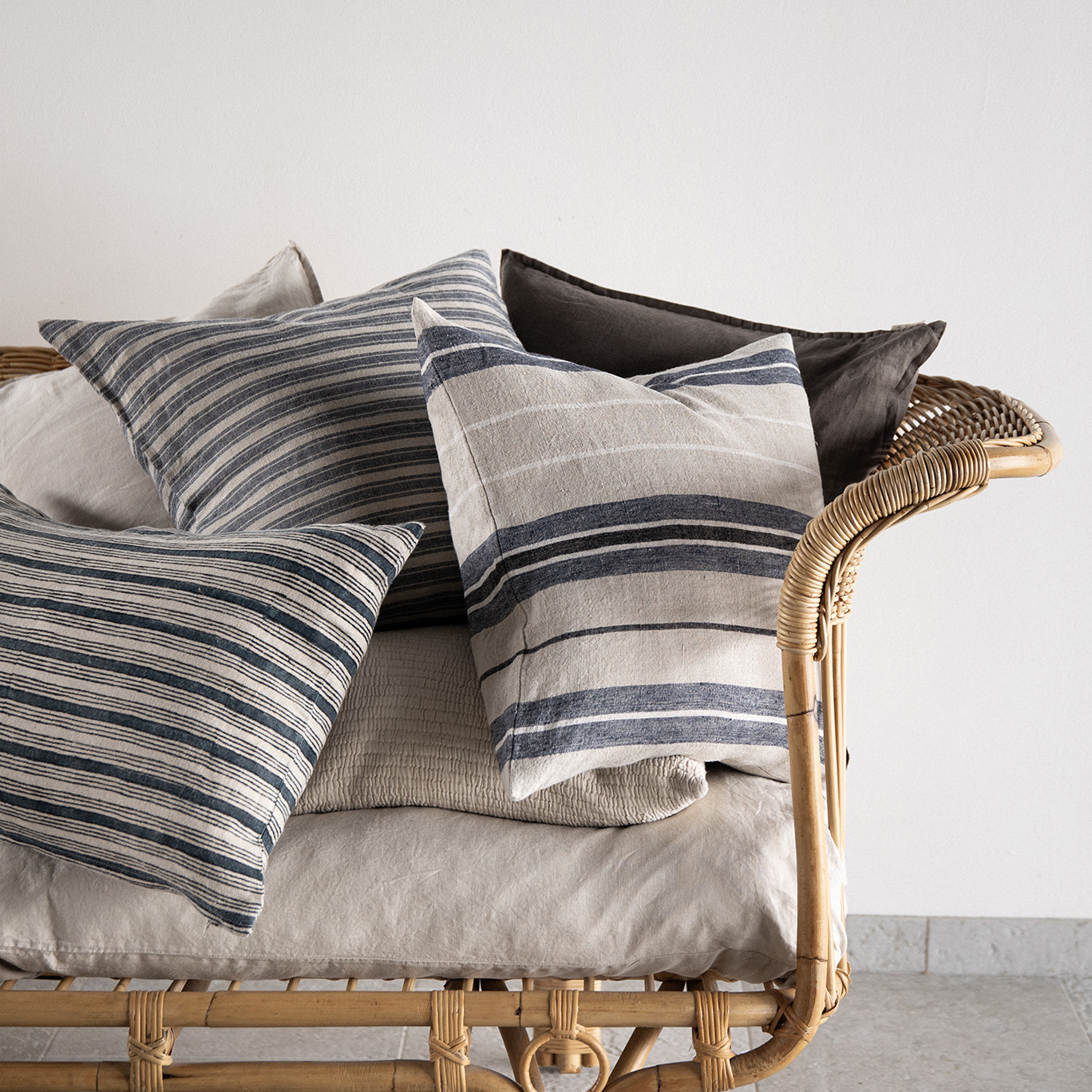 Tell me more Carla Kuddfodral Denim Stripe 50x50