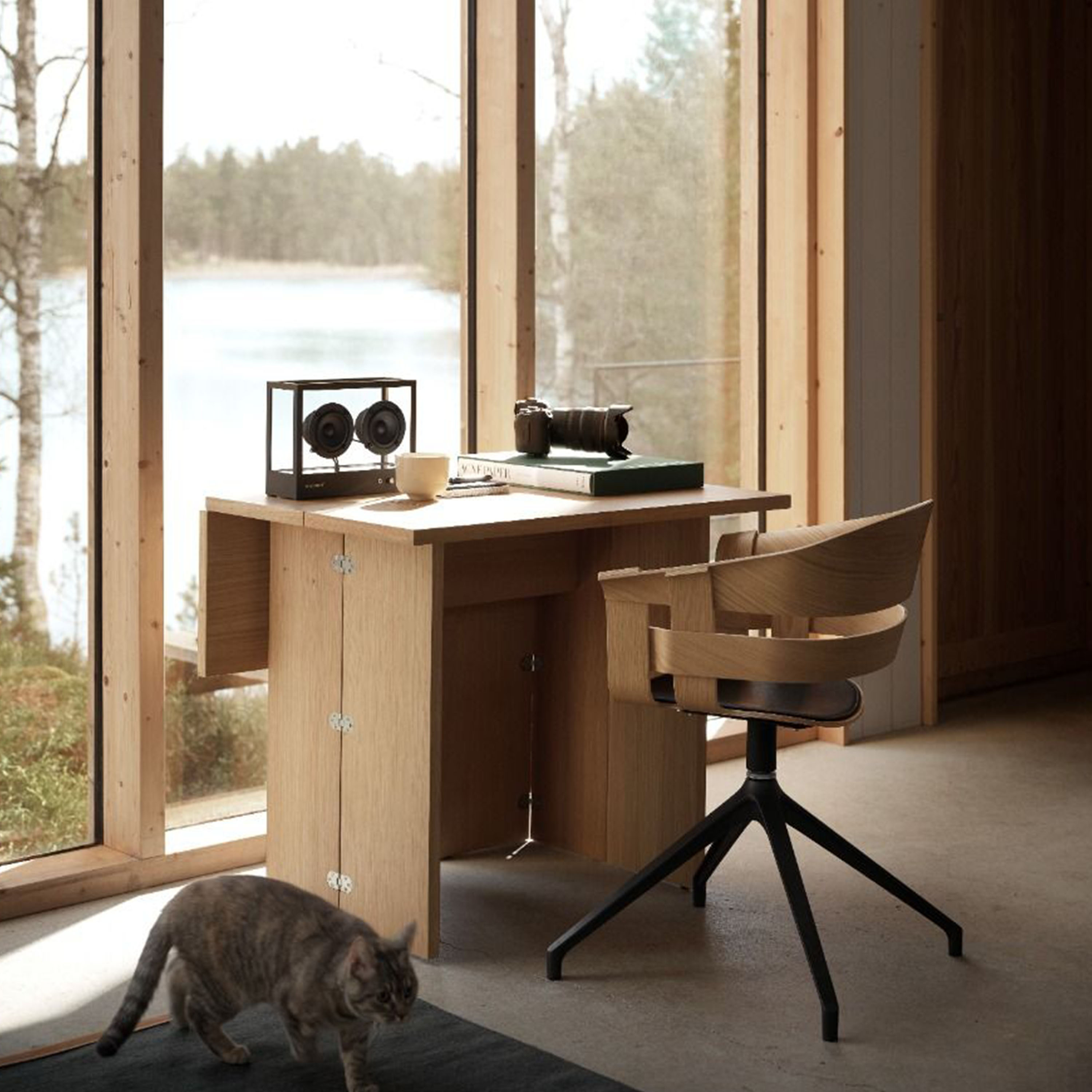 Design House Stockholm Flip Bord Oak 90x90