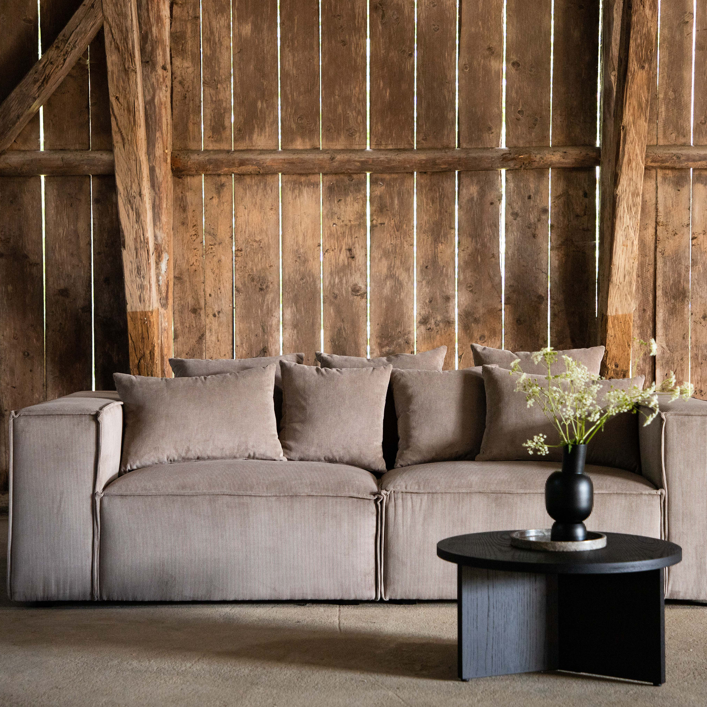 Vind Gillholmen 3-sits Soffa Manchester Brown