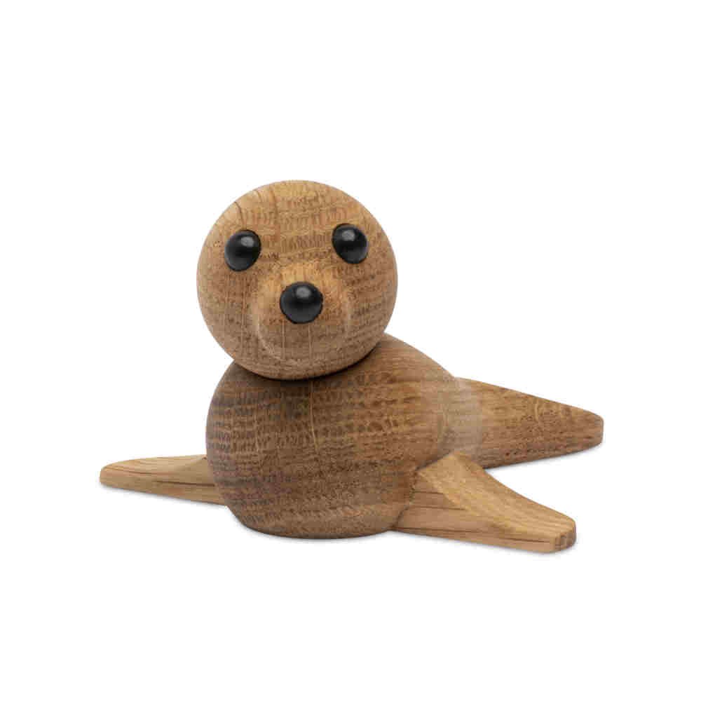 Mini Seal Koristelu Tammi 9cm