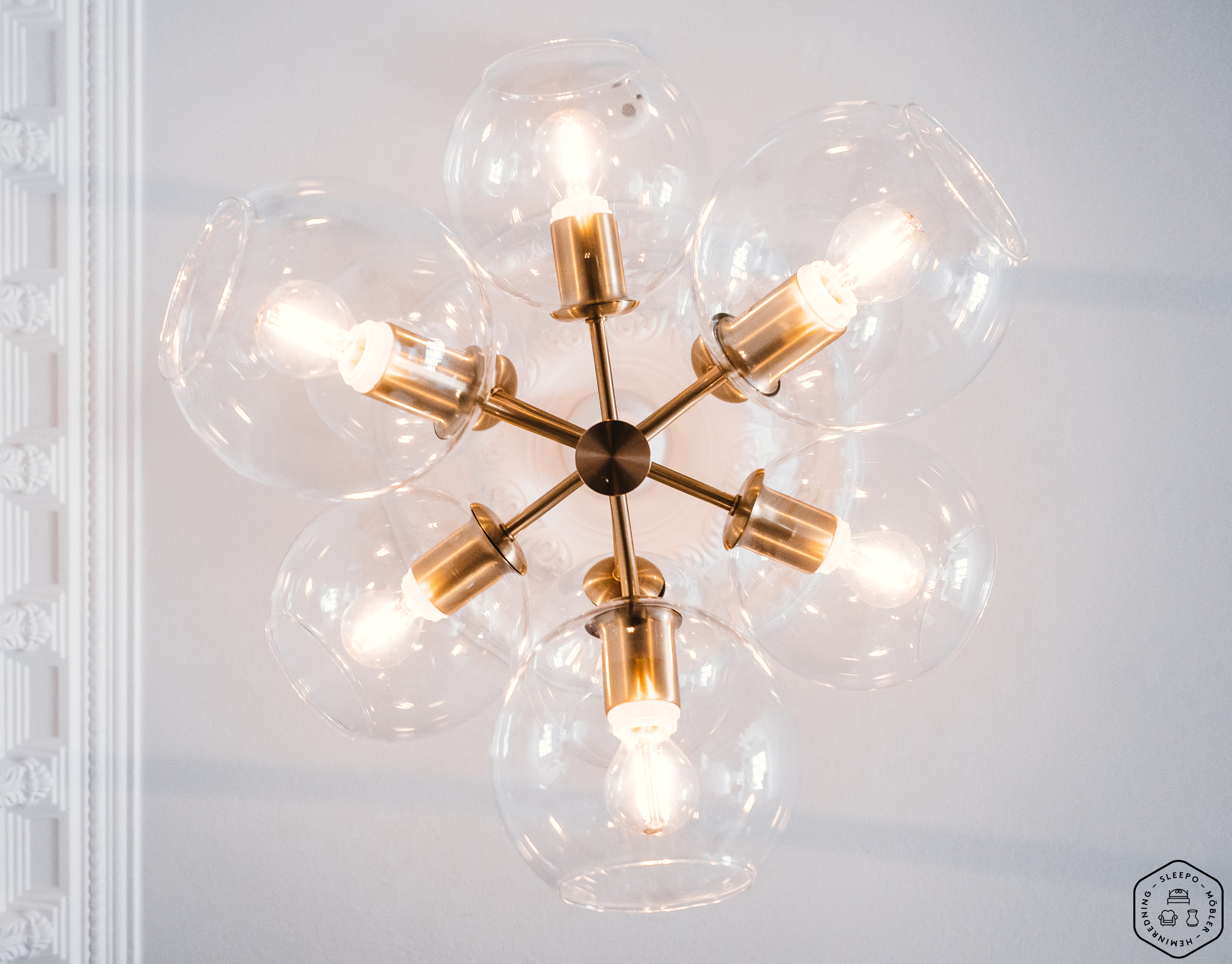 CO Bankeryd Tage 50 Deckenlampe Messing