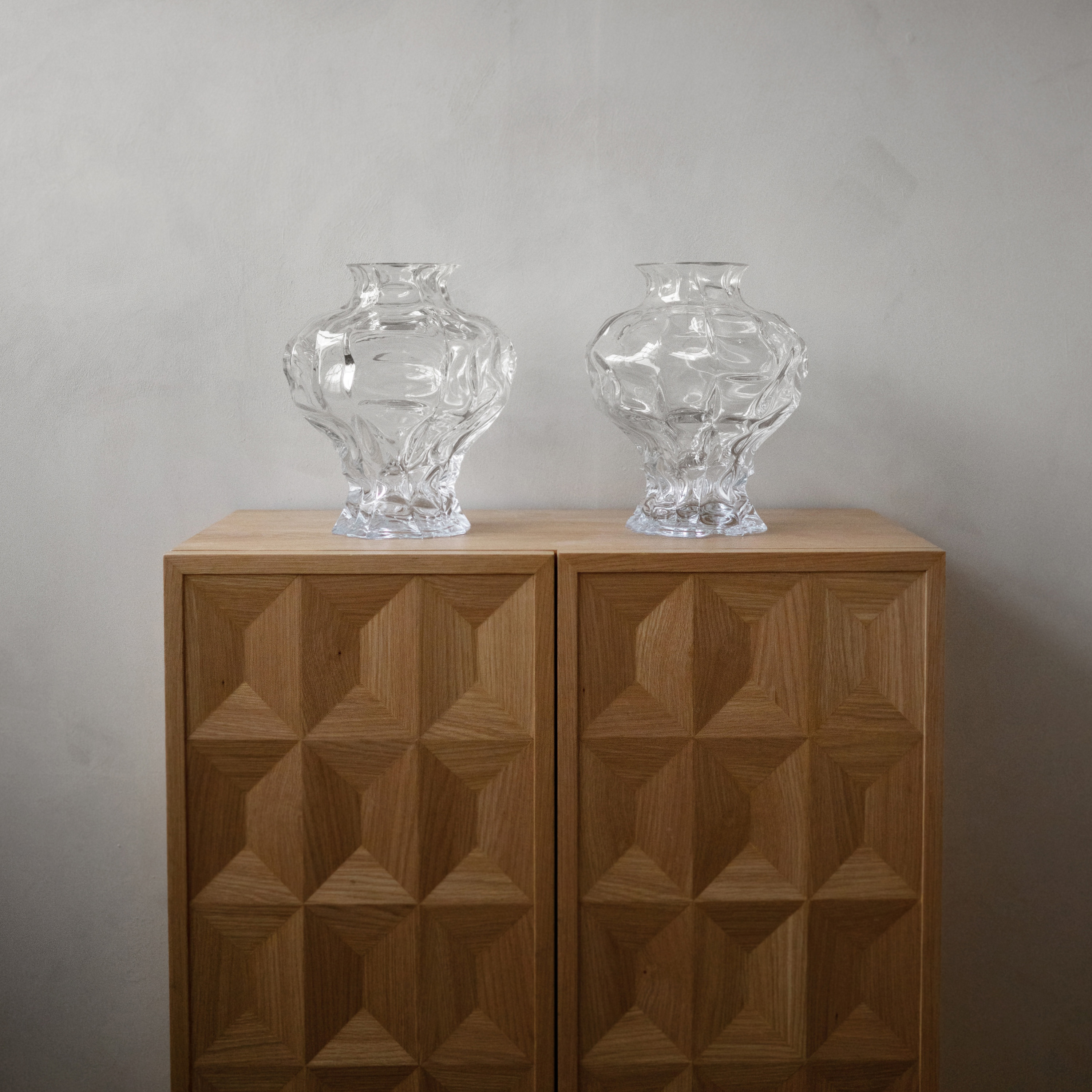 Hein Studio Ammonit Vase Clear Large