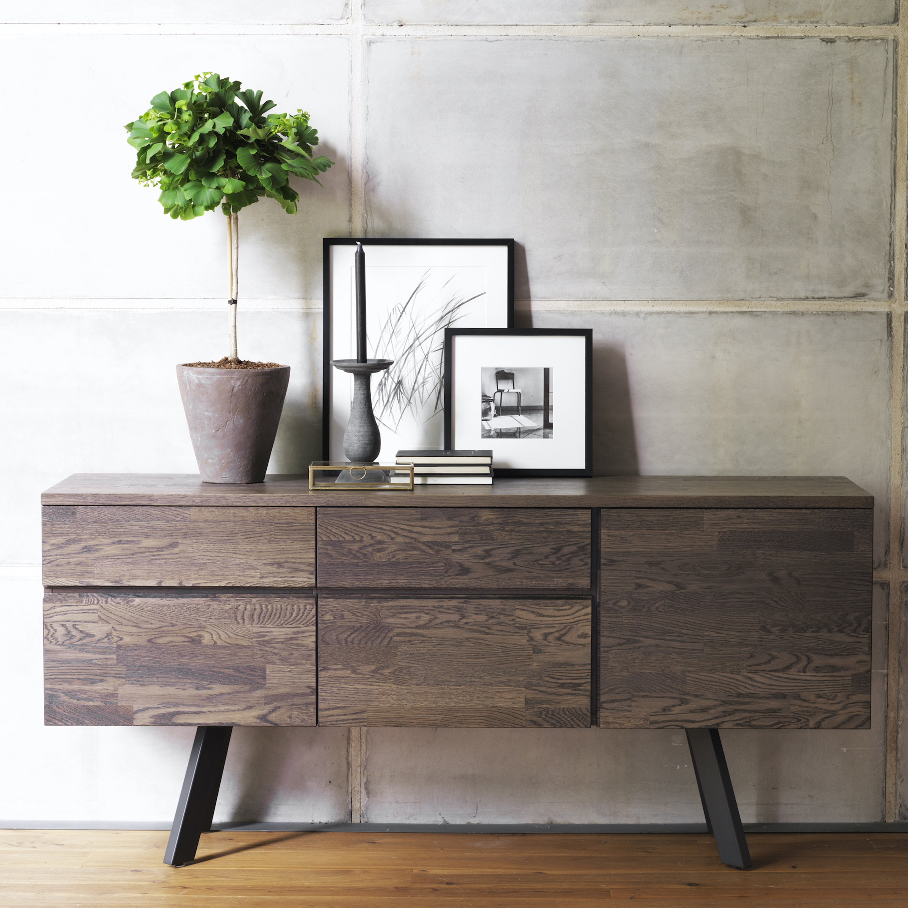 Rowico Home Fred Sideboard Mörkbrun