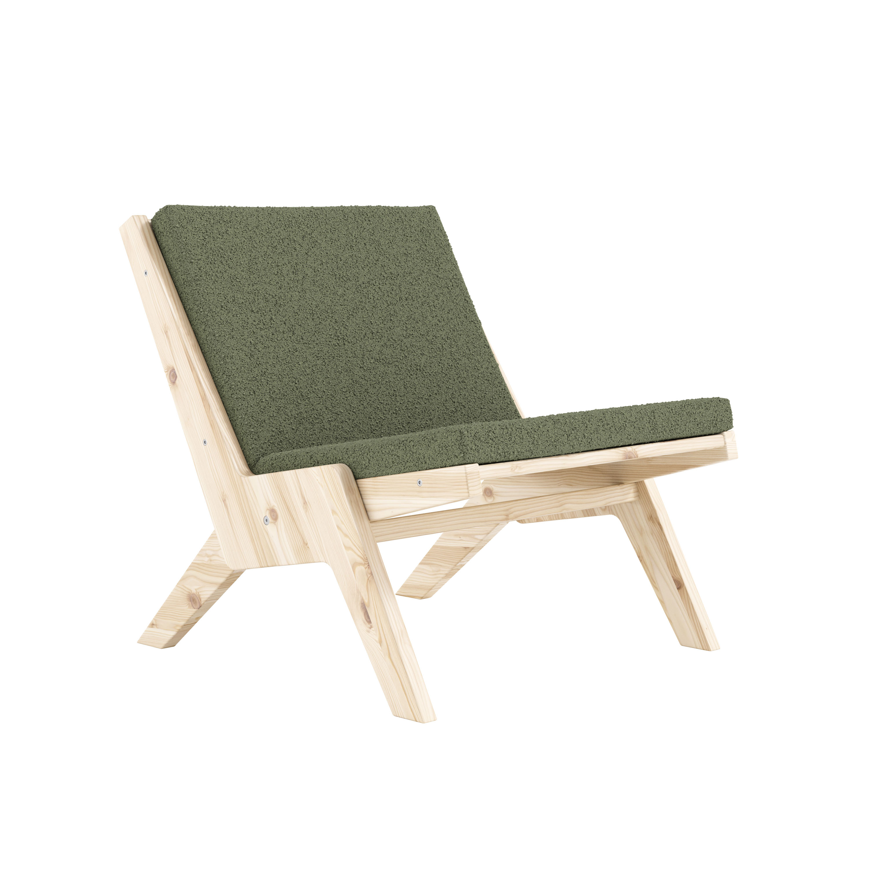 Sway Lenestol Natur/Evergreen