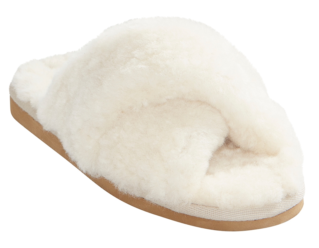 Shepherd - Lovisa Tohvelit Creme 37 Valkoinen - 100% Fårskinn