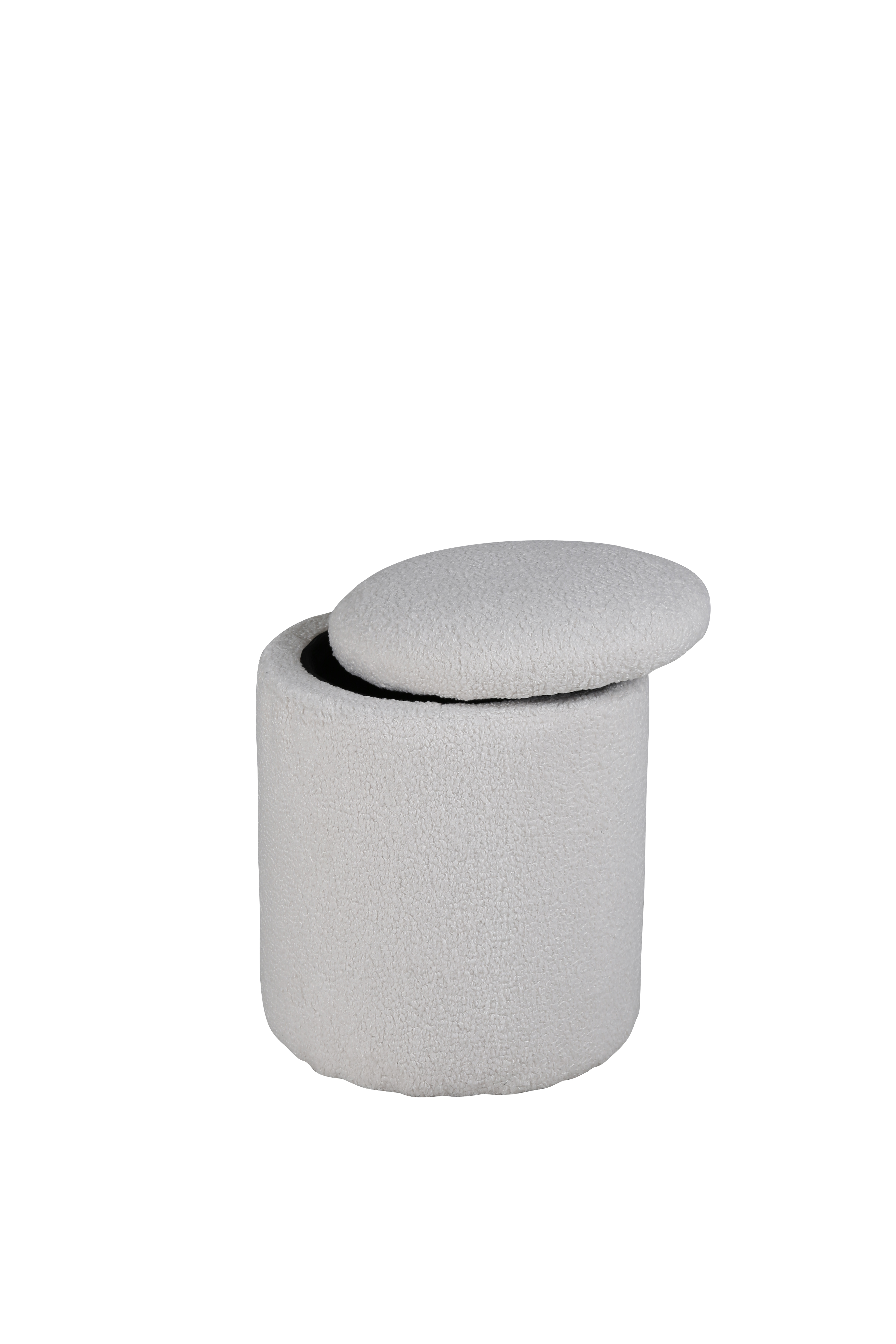 Venture Home Connie Sittpuff Förvaring Teddy Offwhite