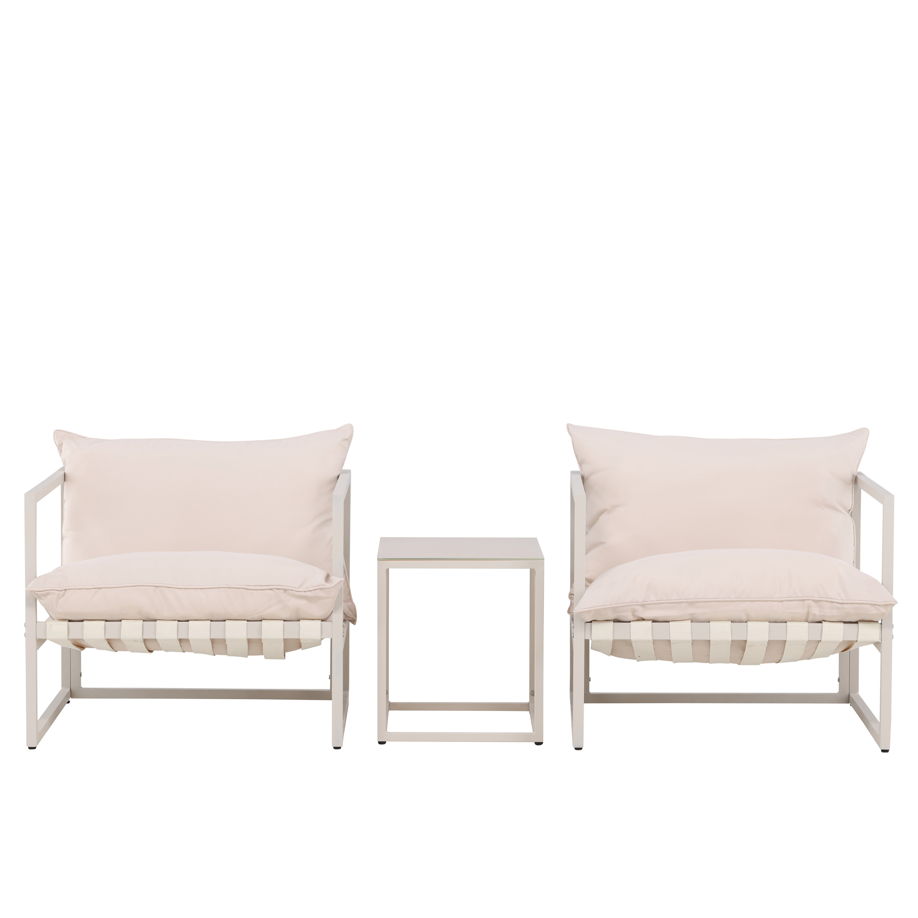 Messina Loungeset Beige/Beige