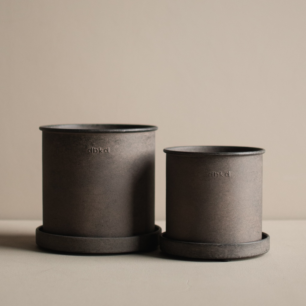 DBKD Plant Kruka Brown Small 2-pack