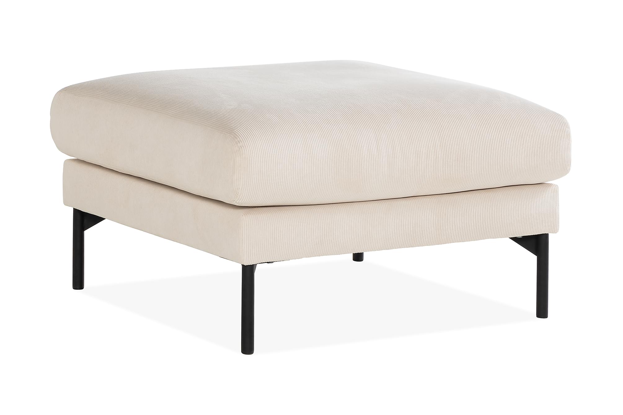 Nordic Home - Rika Fotpall Manchester Beige