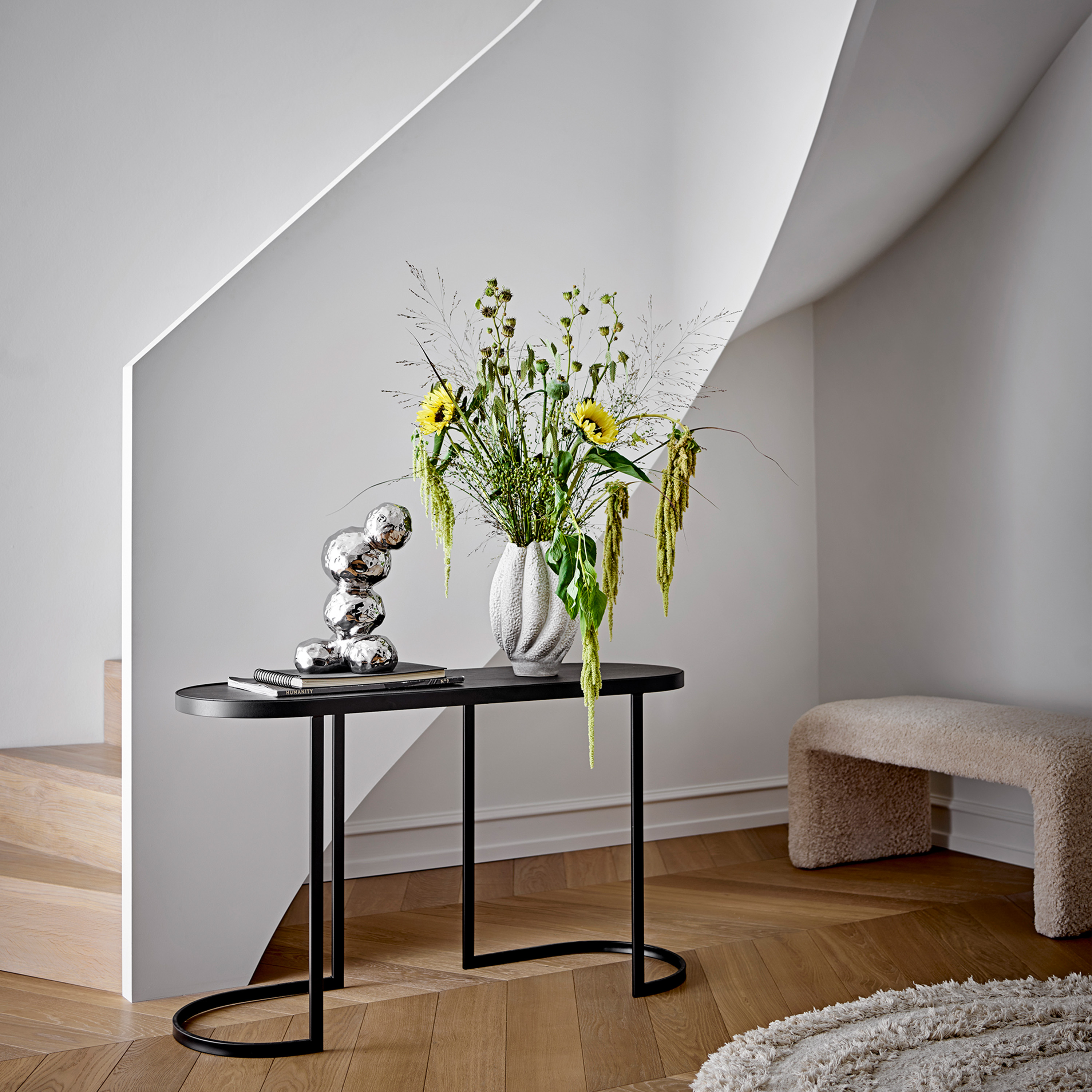 Bloomingville Bobbie Bench White 100cm