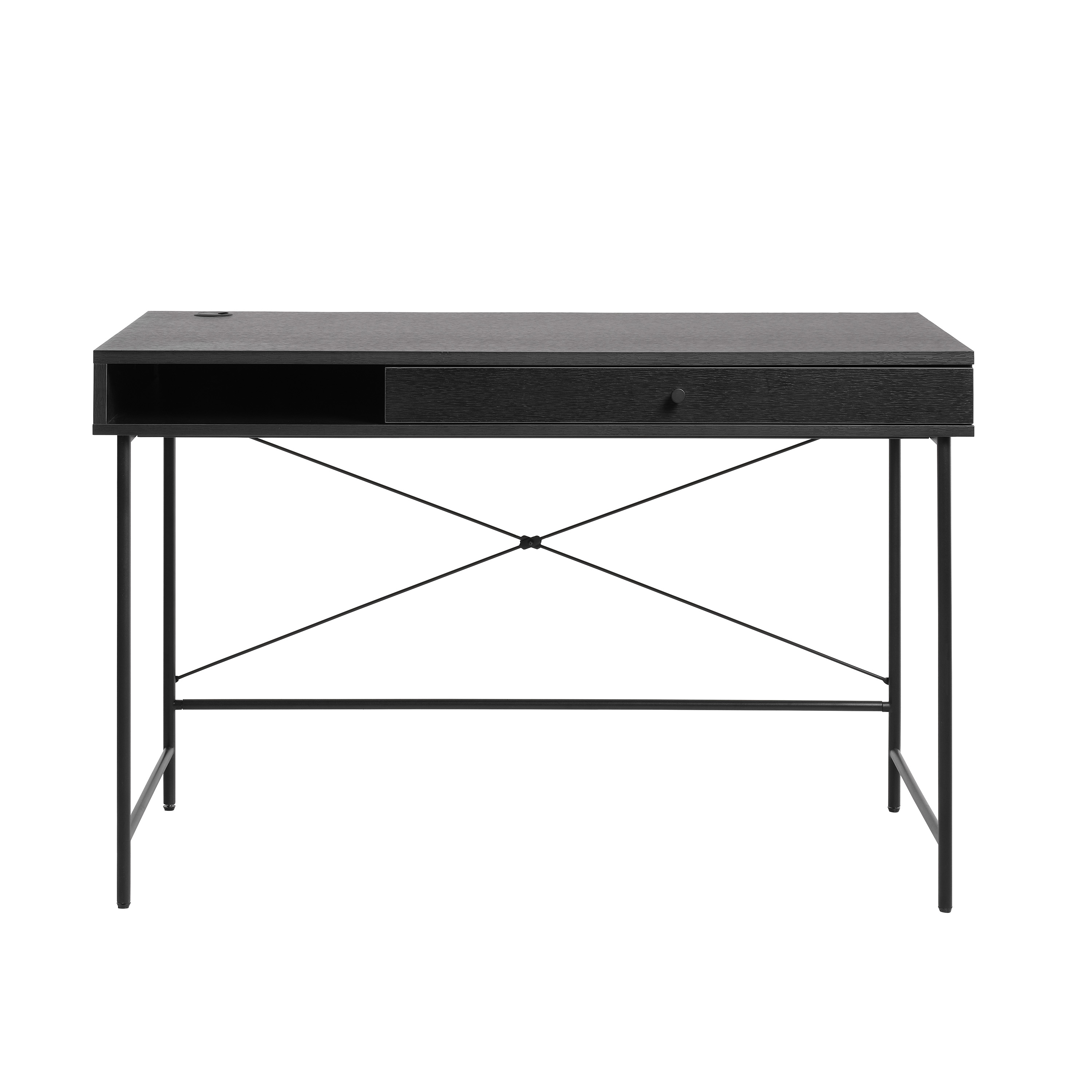Elin Skrivebord Black 120cm