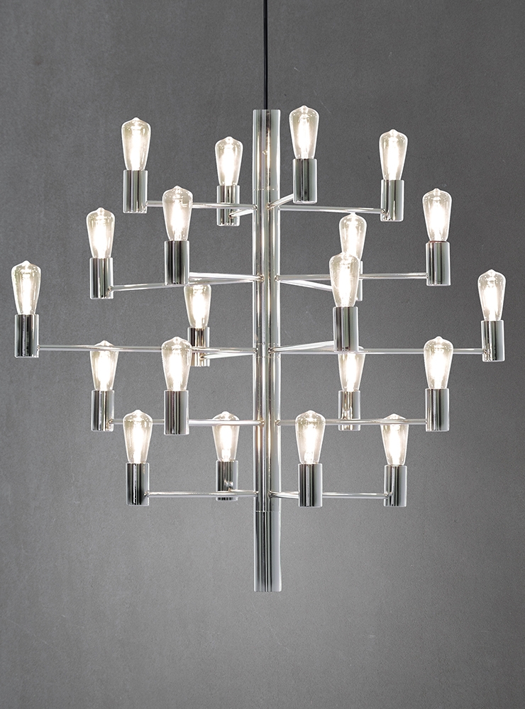 Herstal Manola 20 LED Kattovalaisin Kromi