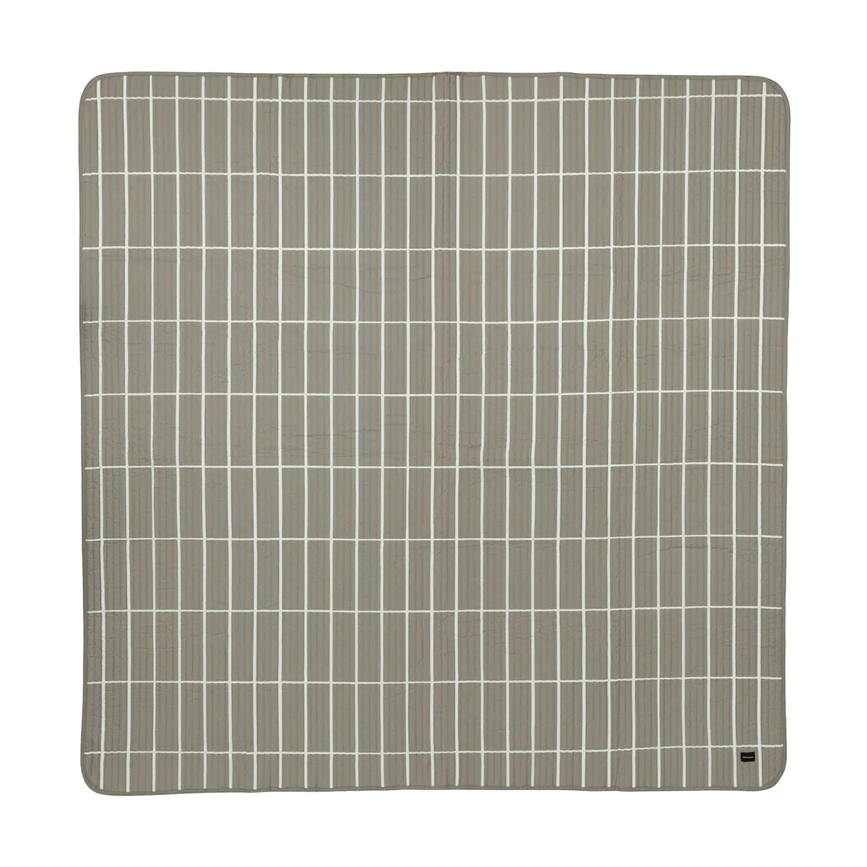 Marimekko - Tiiliskivi Sengeteppe Sand/Off White 260x260 - Beige